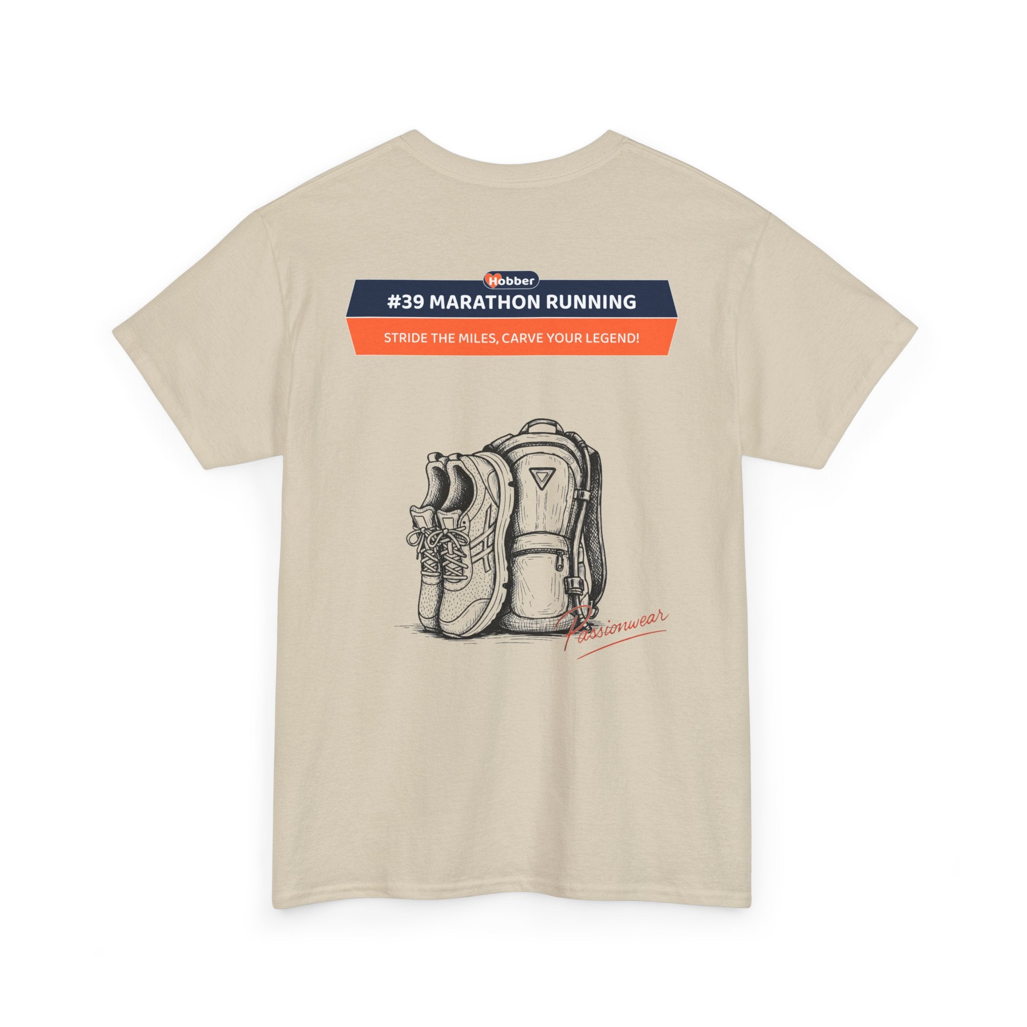 Hobber Unisex Sports & Adventure T-Shirt, #39 Marathon running