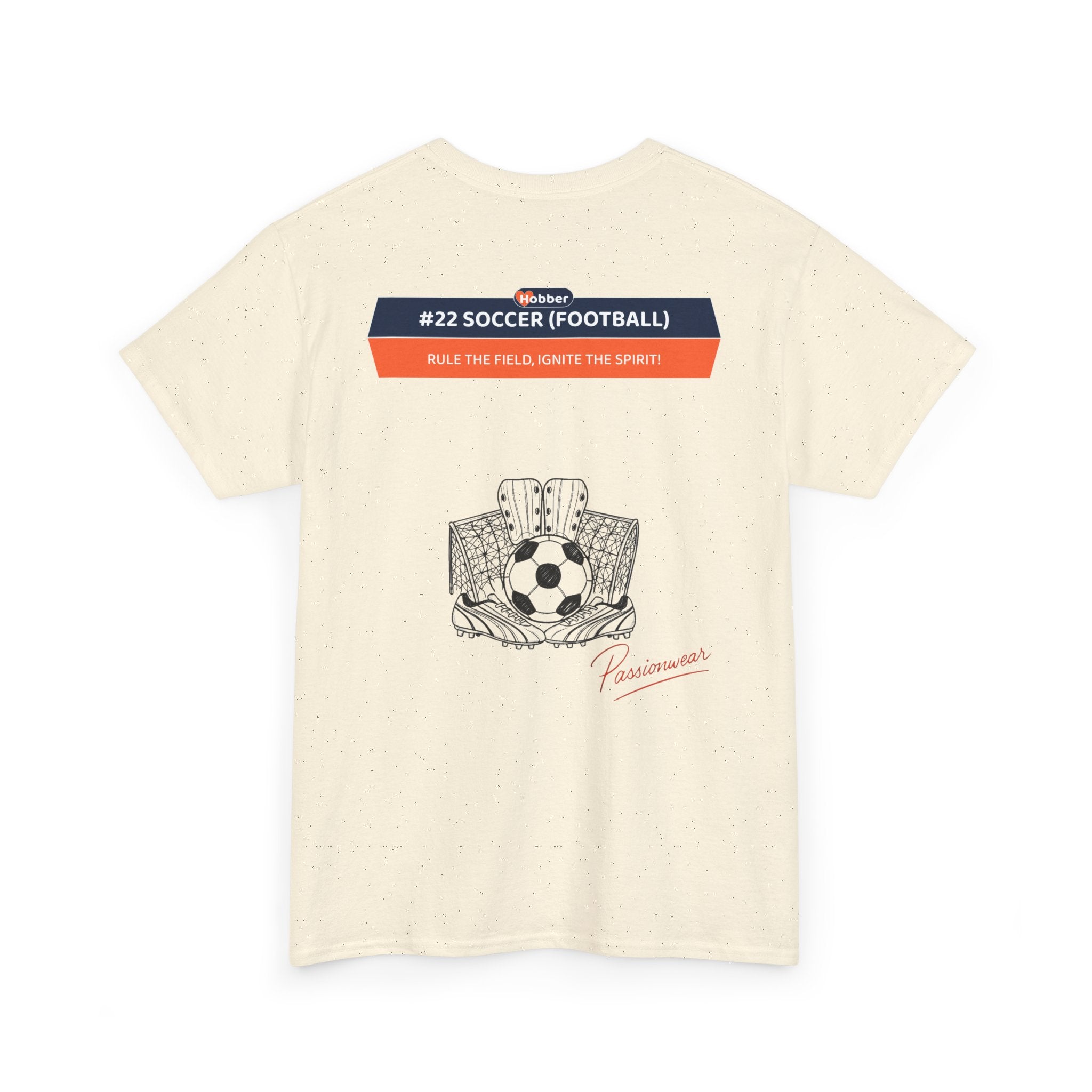 Hobber Mens Sports & Adventure T-Shirt, #22 Soccer (Football)