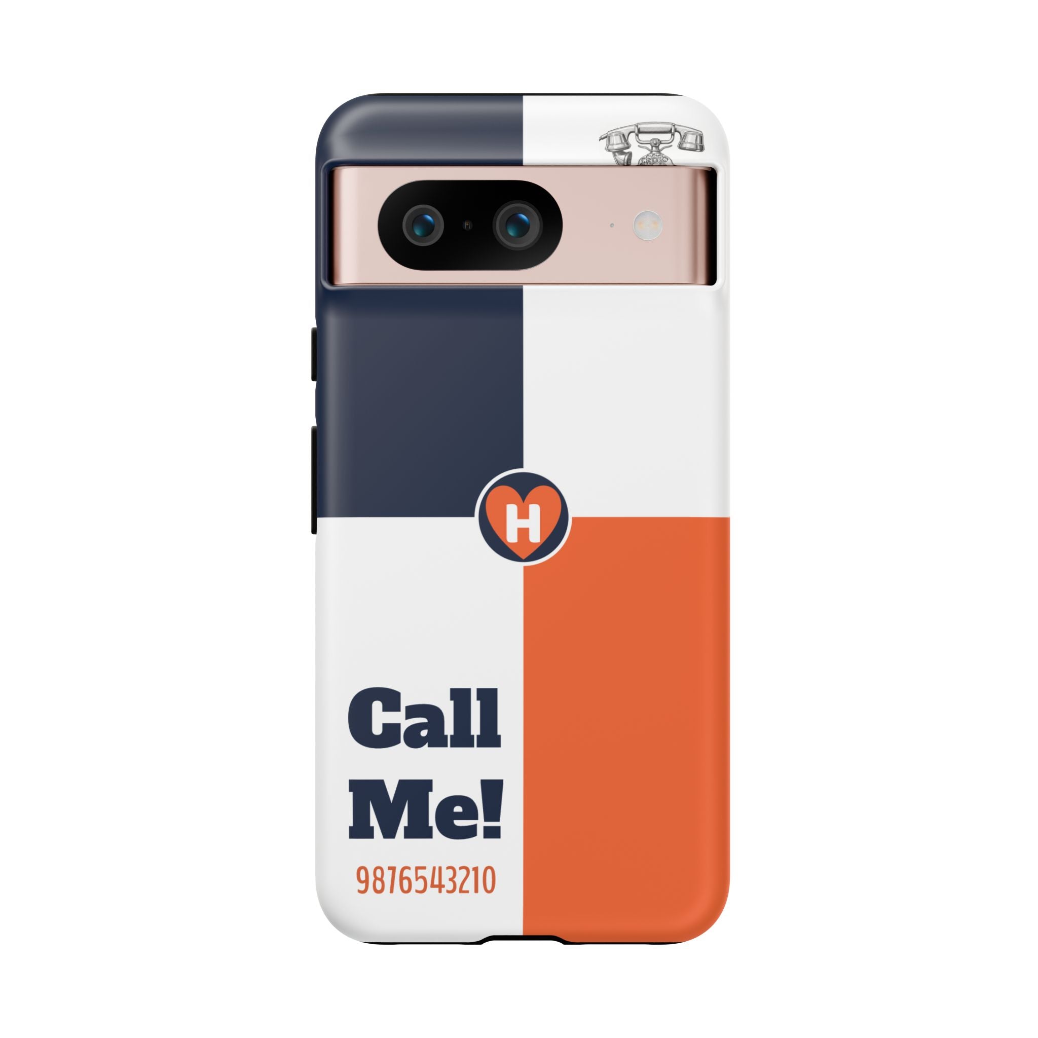Hobber CallMe: Stylish Phone Case for Tough Protection, Customizable Cover, Durable Design