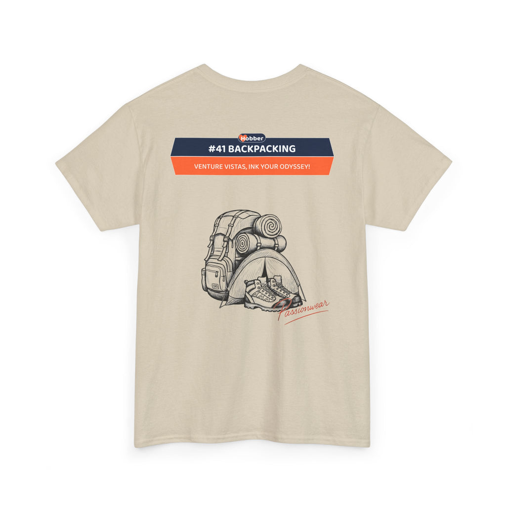 Hobber Unisex Sports & Adventure T-Shirt, #41 Backpacking