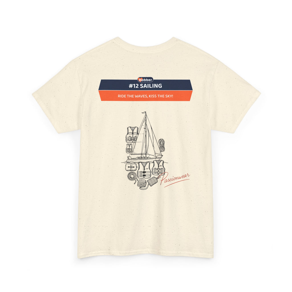 Hobber Unisex Sports & Adventure T-Shirt, #12 Sailing