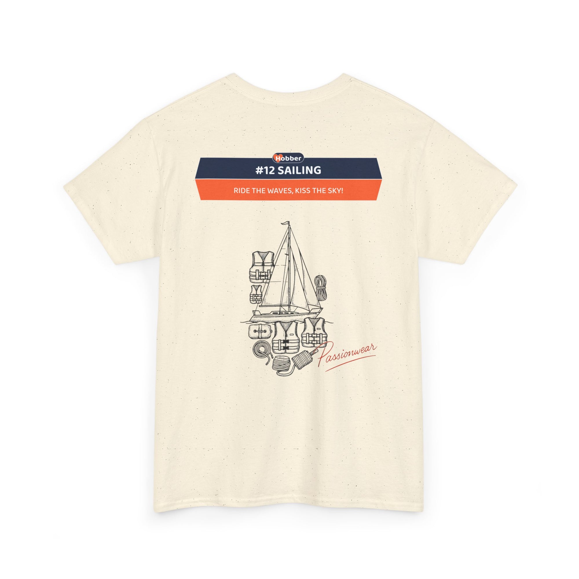 Hobber Unisex Sports & Adventure T-Shirt, #12 Sailing