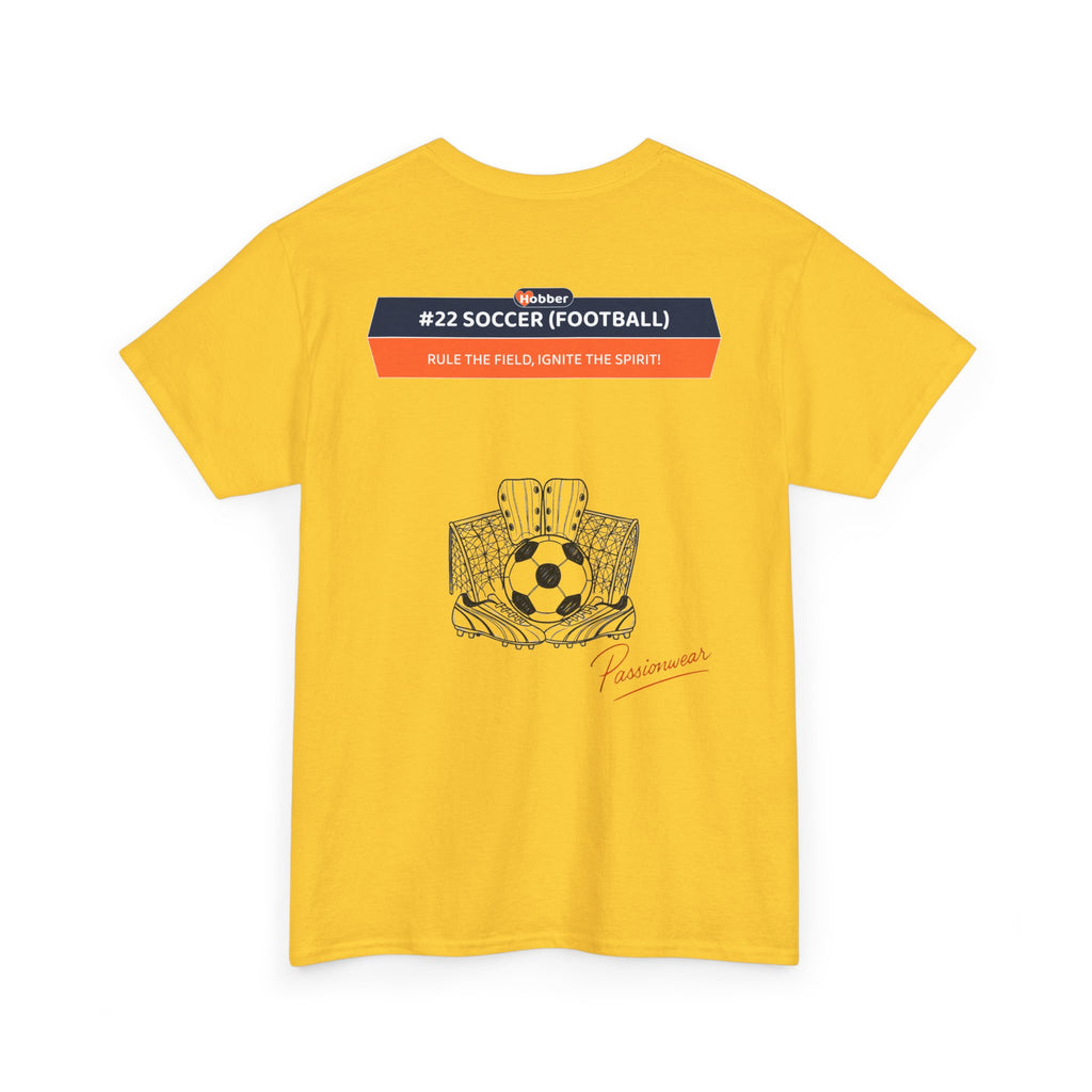 Hobber Mens Sports & Adventure T-Shirt, #22 Soccer (Football)