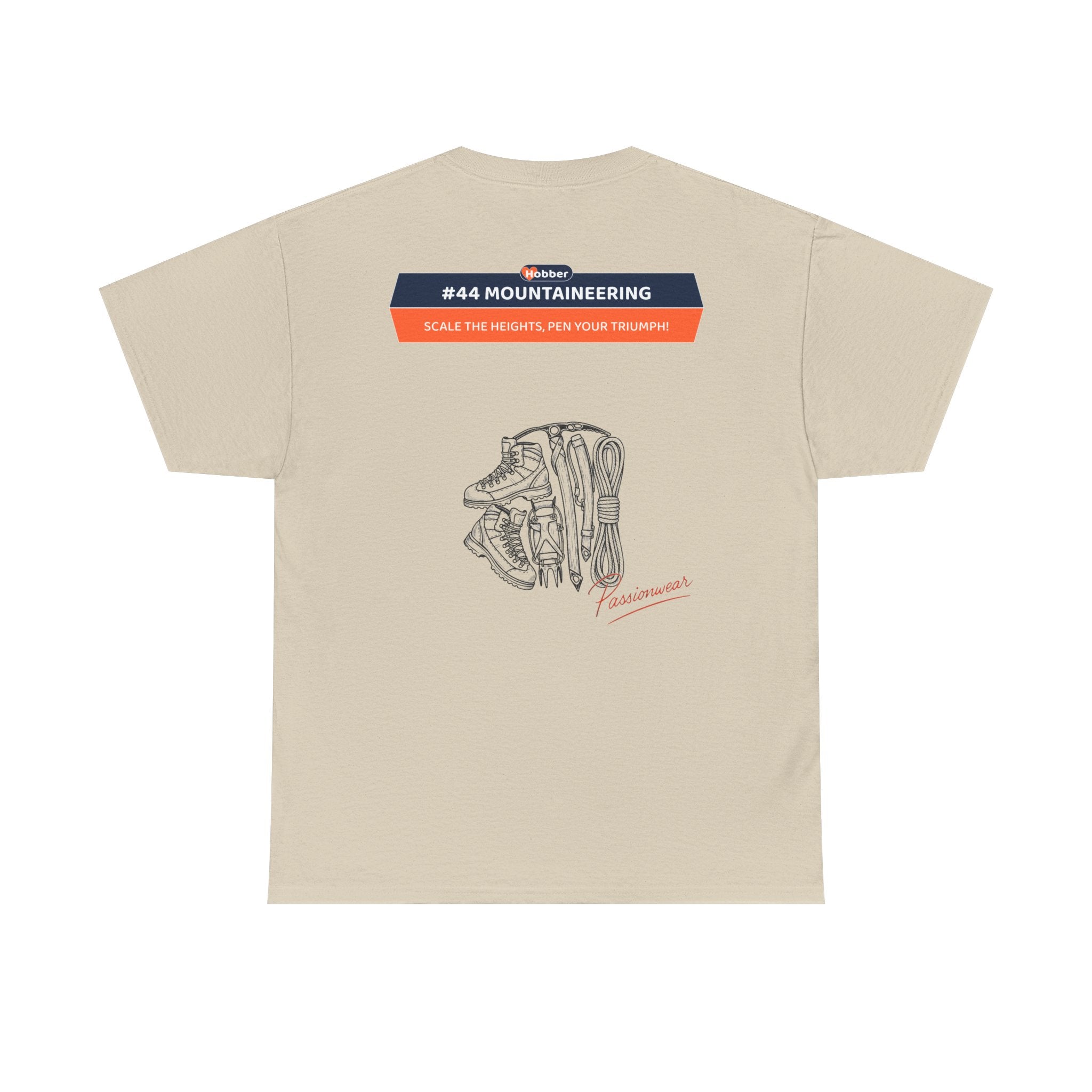 Hobber Mens Sports & Adventure T-Shirt, #44 Mountaineering