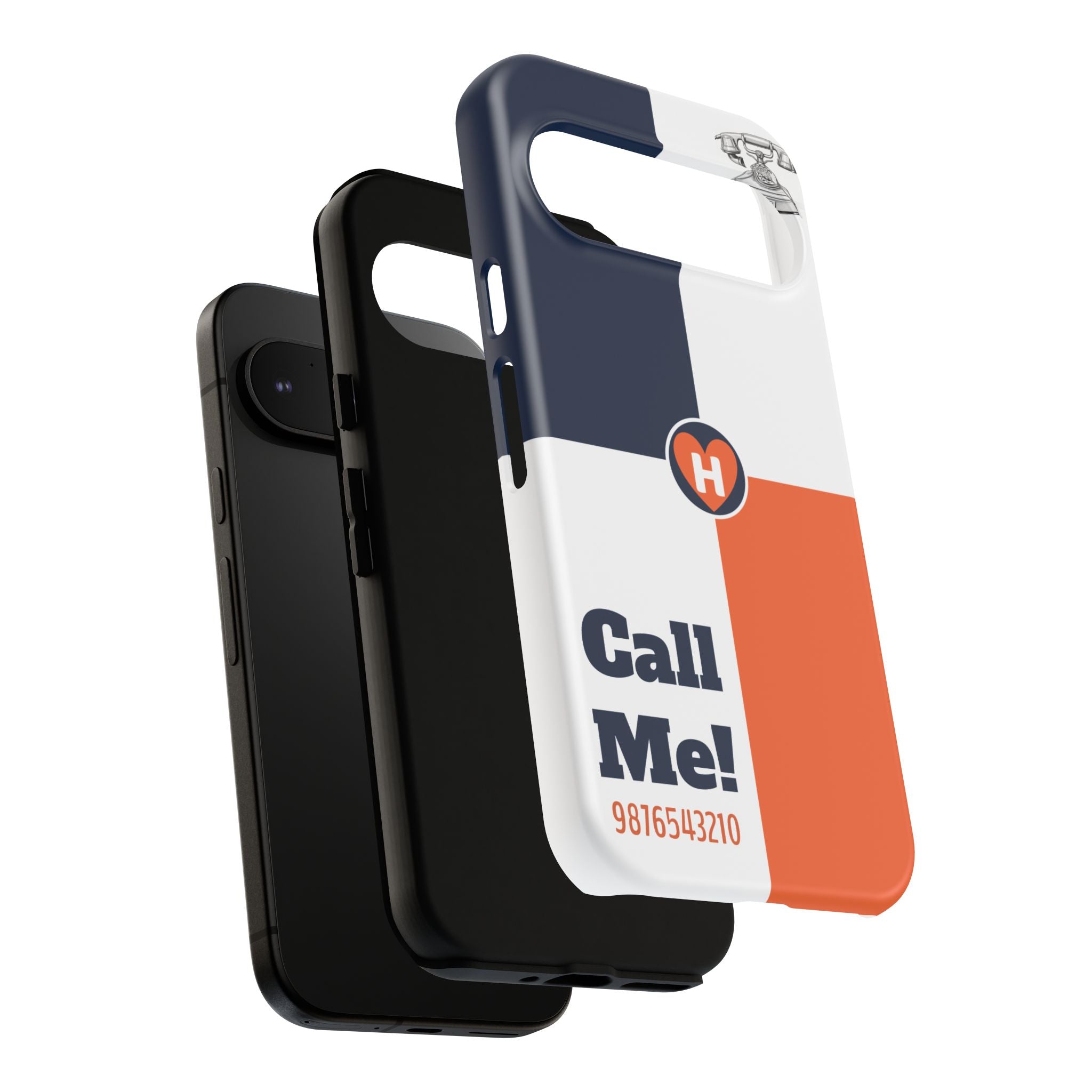 Hobber CallMe: Stylish Phone Case for Tough Protection, Customizable Cover, Durable Design
