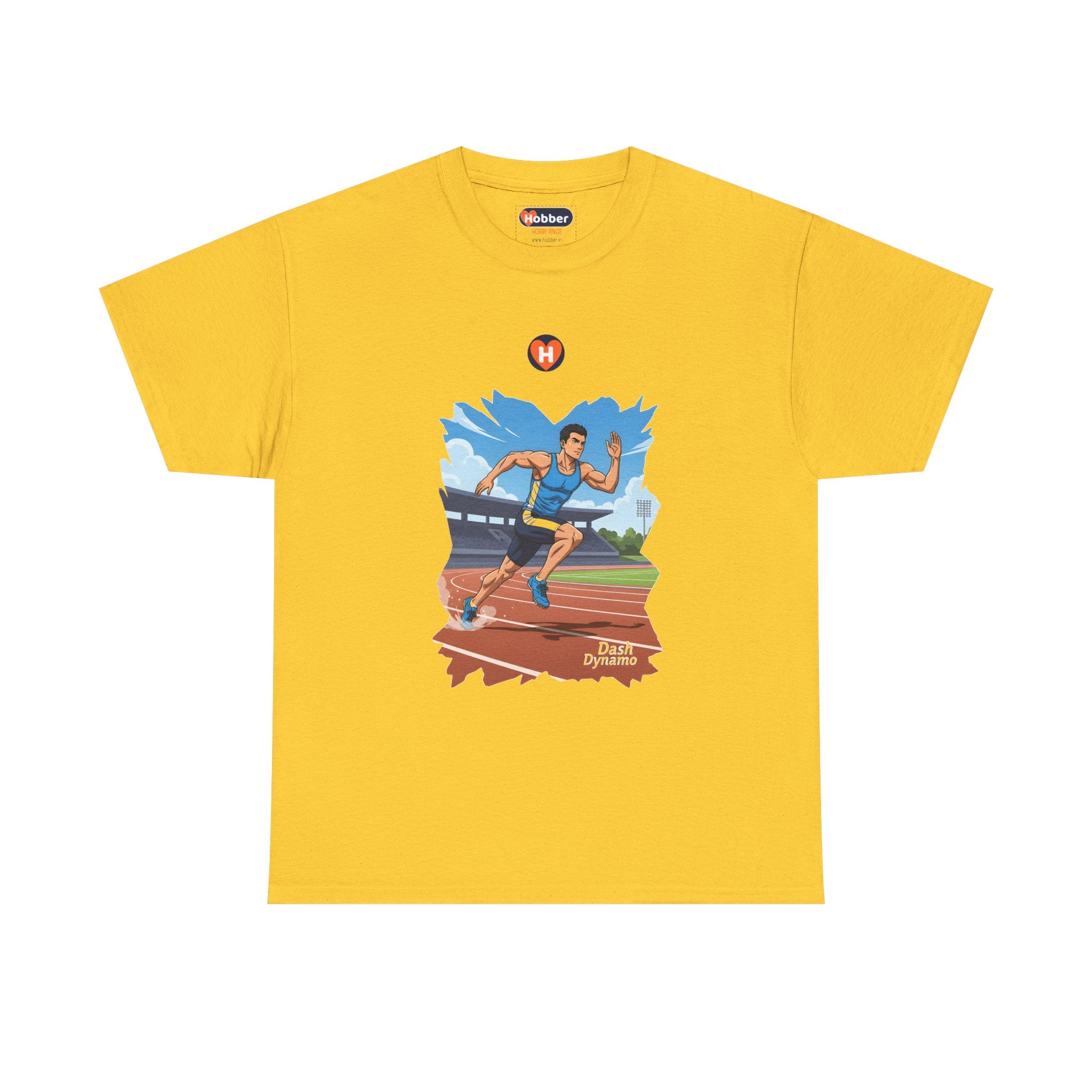 Hobber Mens Sports & Adventure T-Shirt, #38 Sprinting