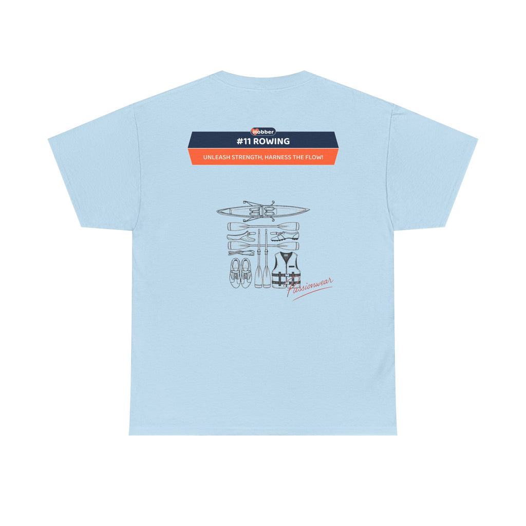 Hobber Mens Sports & Adventure T-Shirt, #11 Rowing