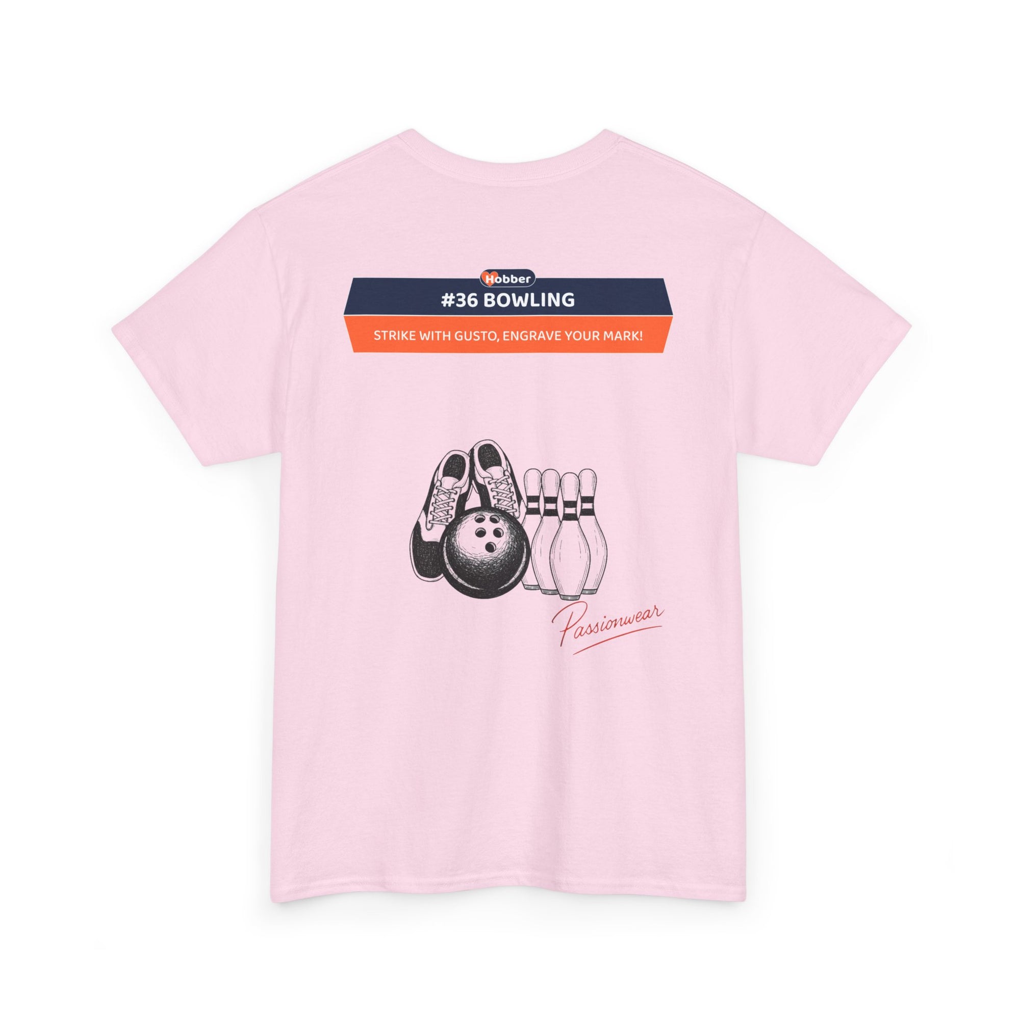 Hobber Unisex Sports & Adventure T-Shirt, #36 Bowling