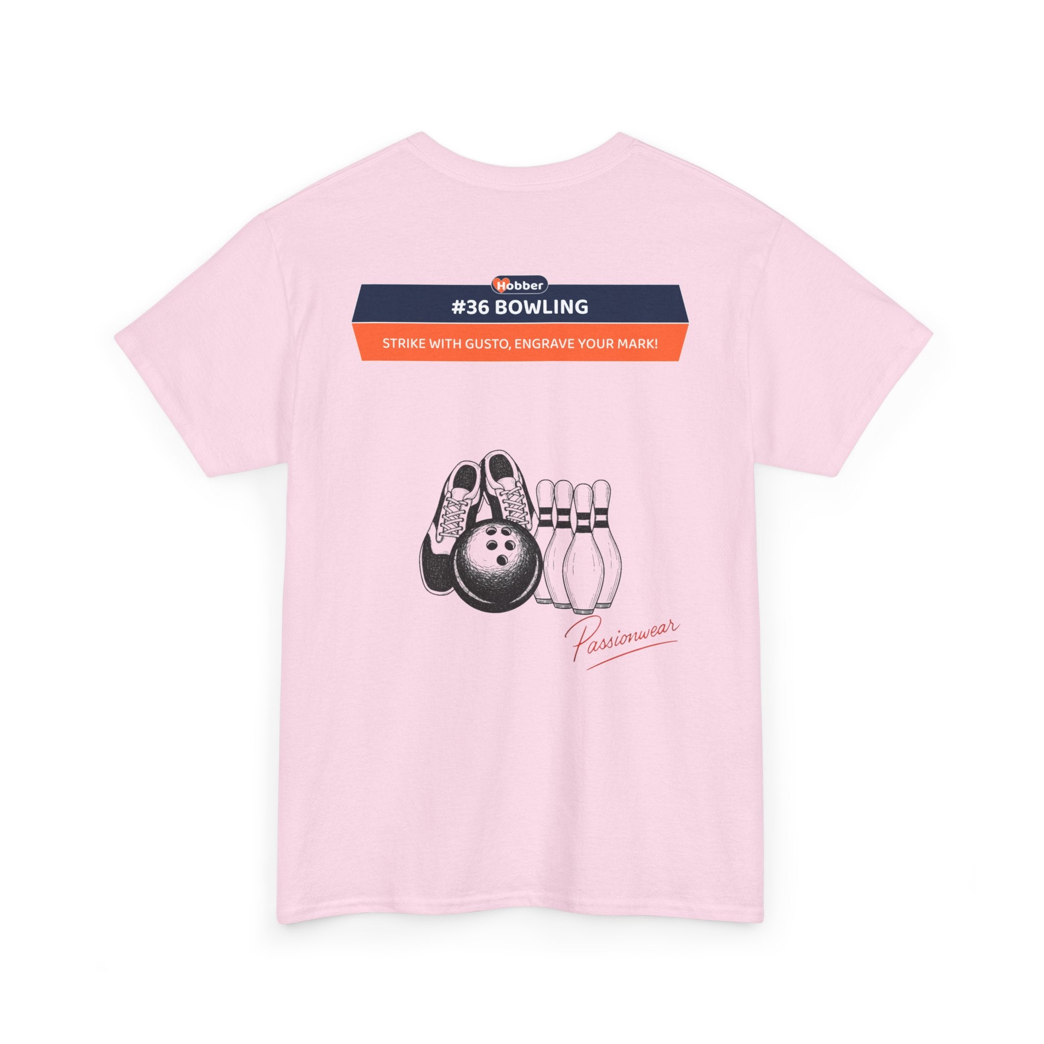 Hobber Unisex Sports & Adventure T-Shirt, #36 Bowling