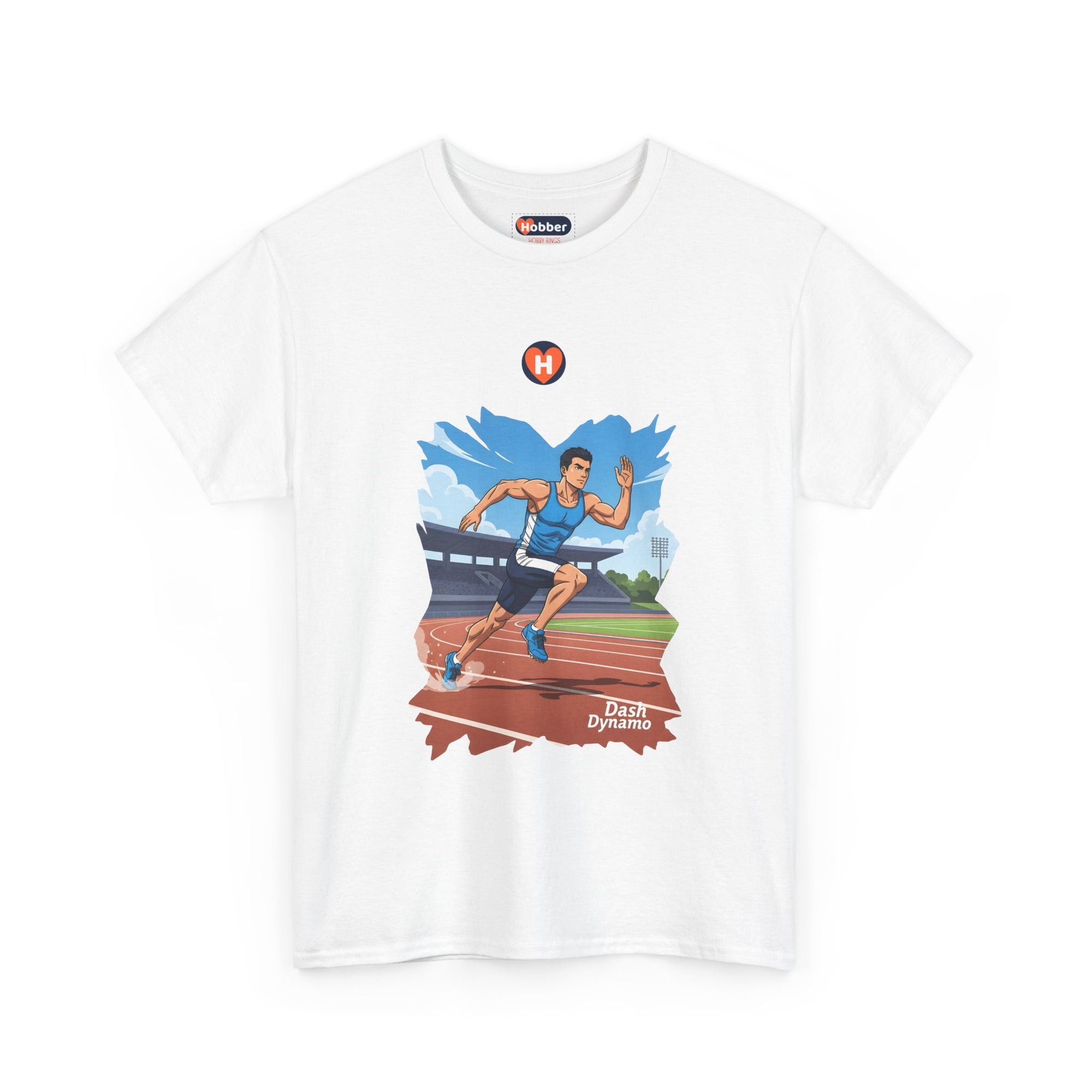 Hobber Mens Sports & Adventure T-Shirt, #38 Sprinting