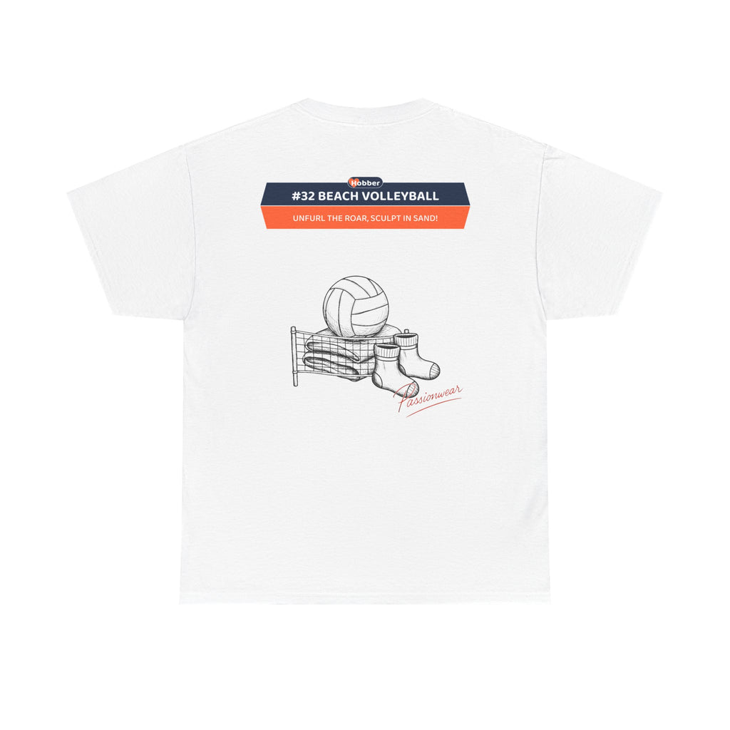 Hobber Unisex Sports & Adventure T-Shirt, #32 Beach volleyball