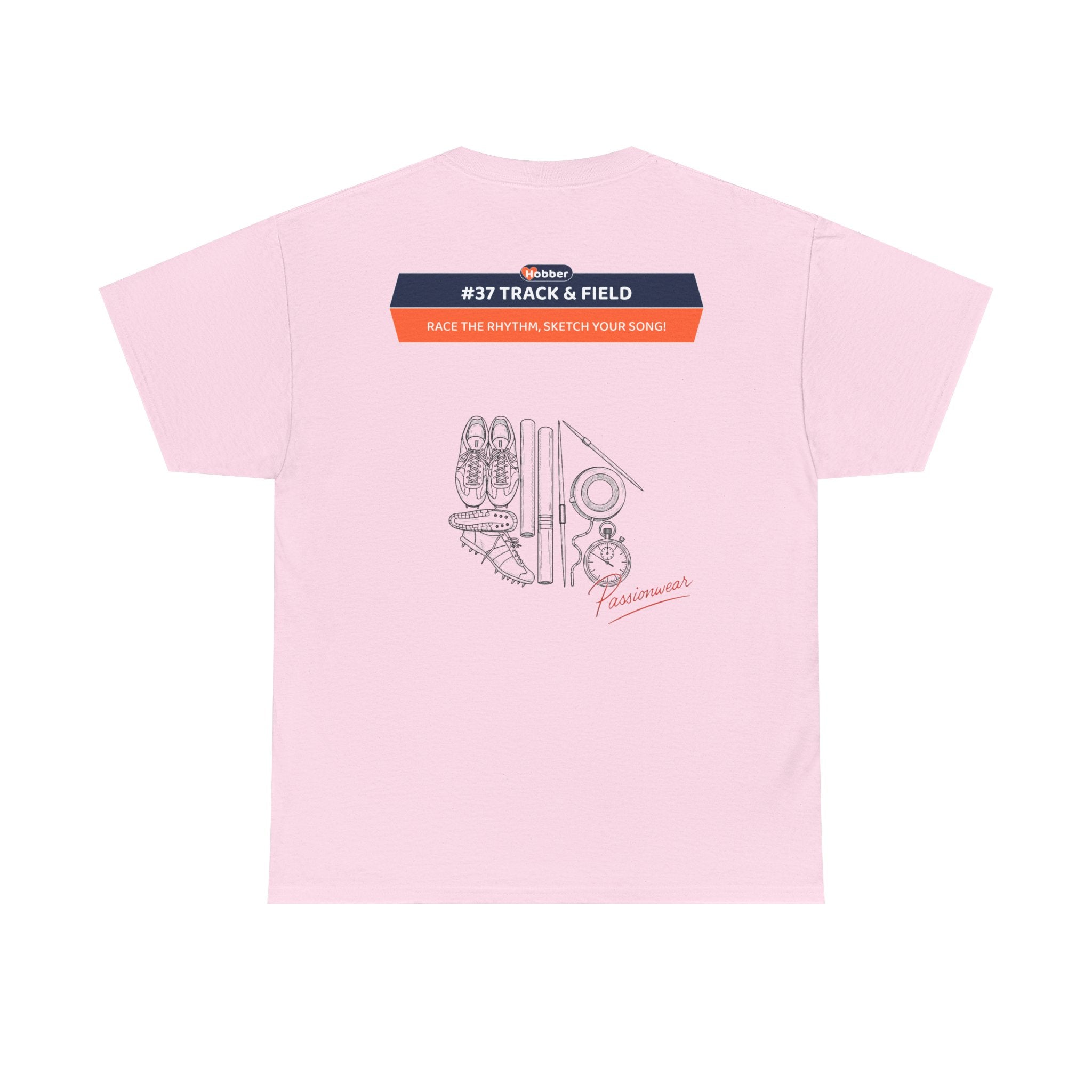 Hobber Mens Sports & Adventure T-Shirt, #37 Track & field