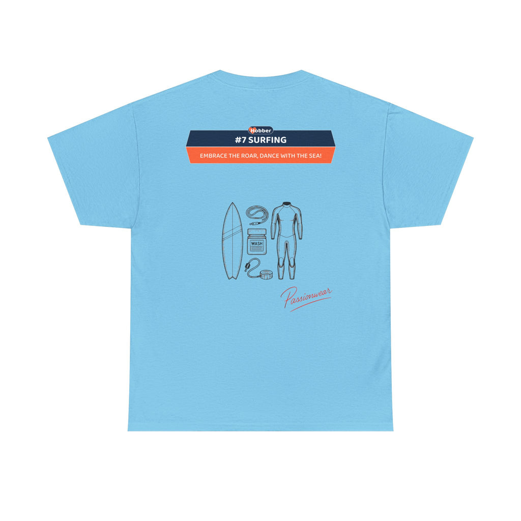 Hobber Mens Sports & Adventure T-Shirt, #7 Surfing