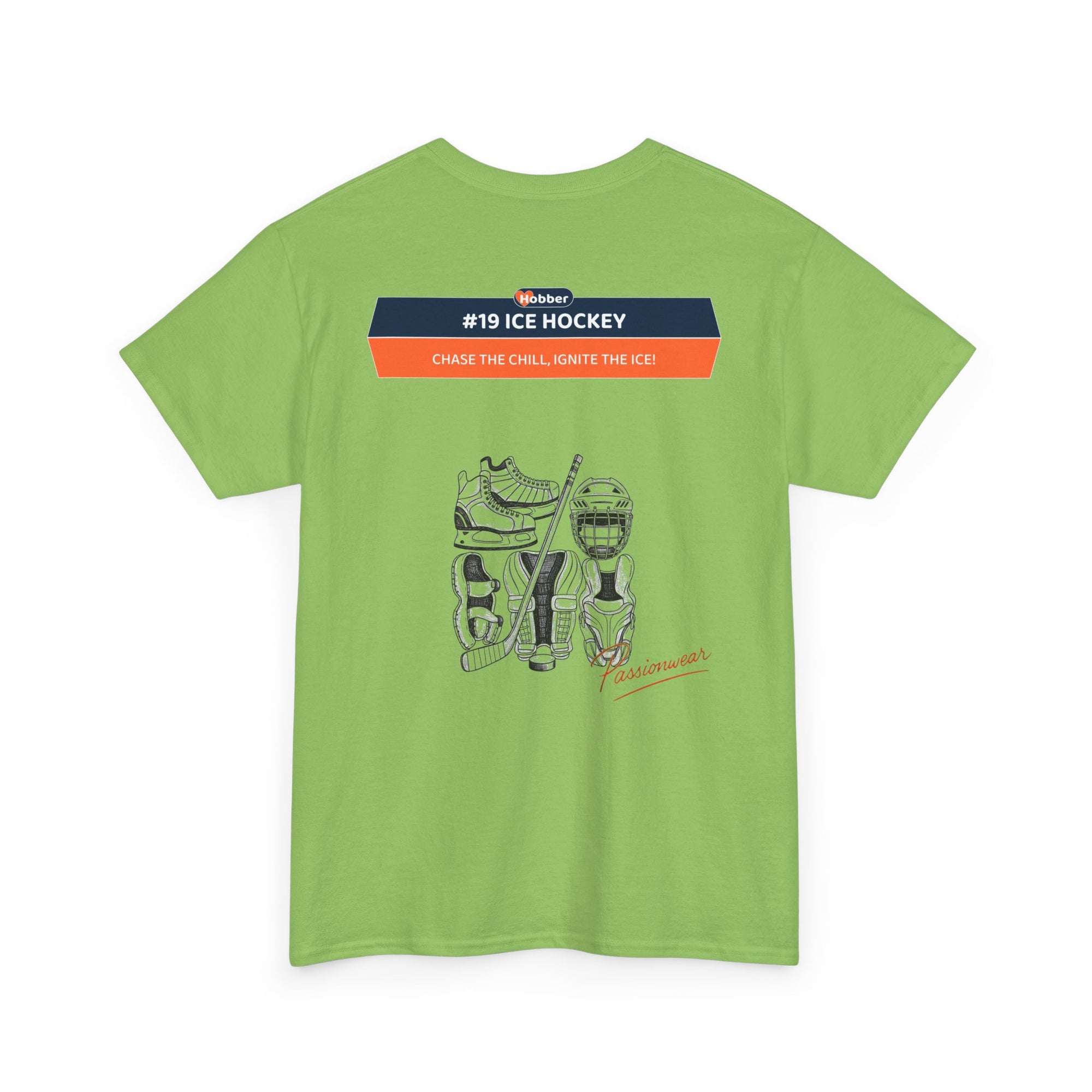 Hobber Mens Sports & Adventure T-Shirt, #19 Ice hockey