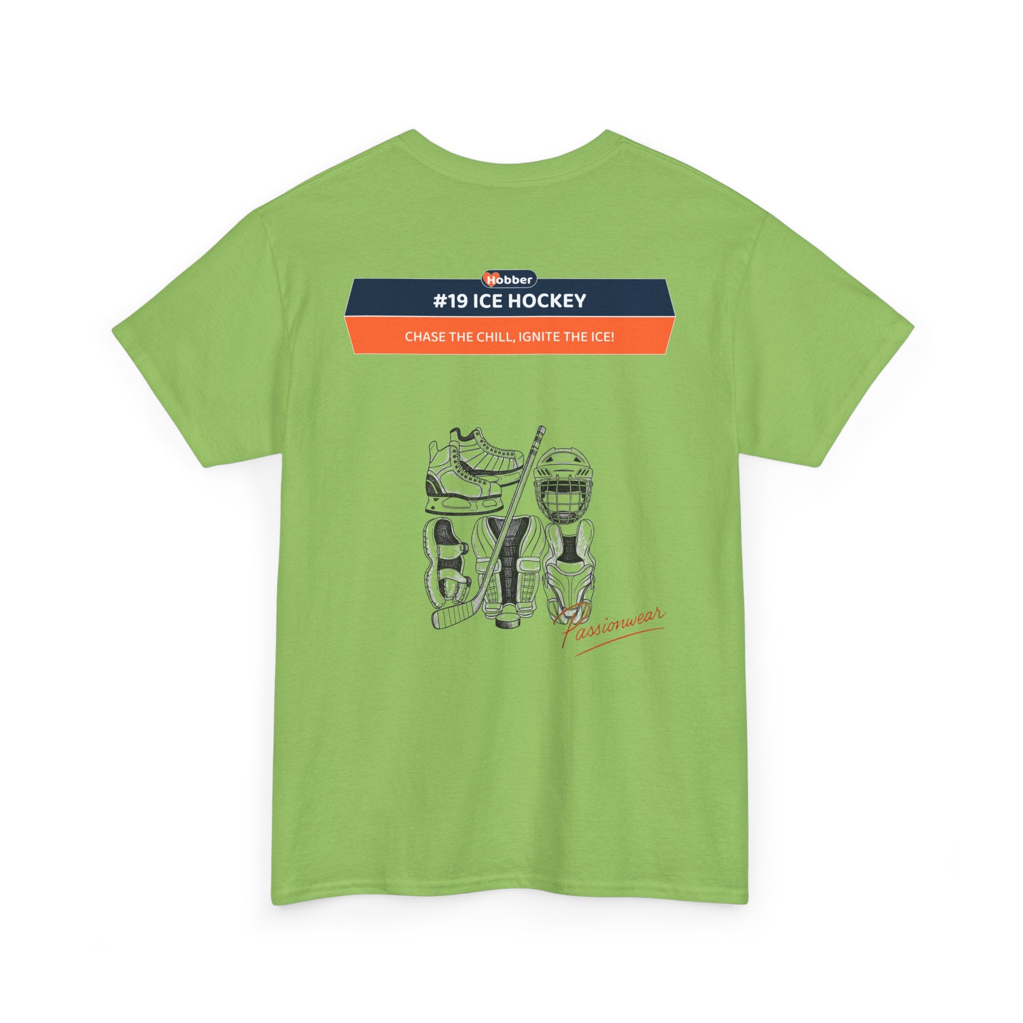 Hobber Mens Sports & Adventure T-Shirt, #19 Ice hockey