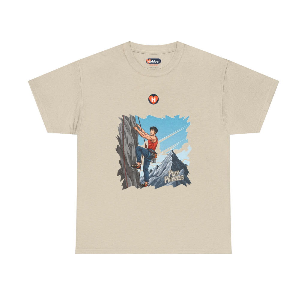 Hobber Mens Sports & Adventure T-Shirt, #43 Climbing (Rock)