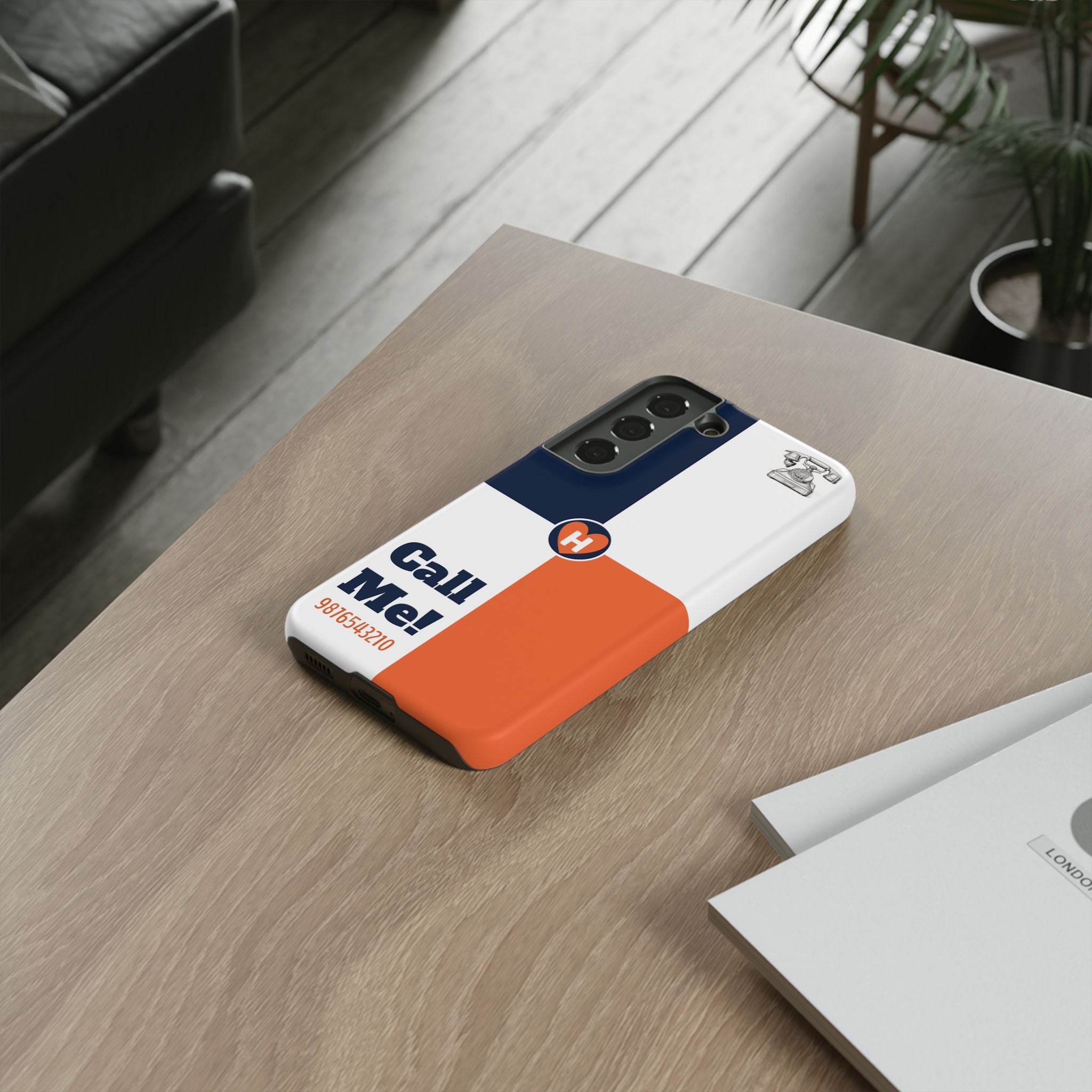 Hobber CallMe: Stylish Phone Case for Tough Protection, Customizable Cover, Durable Design