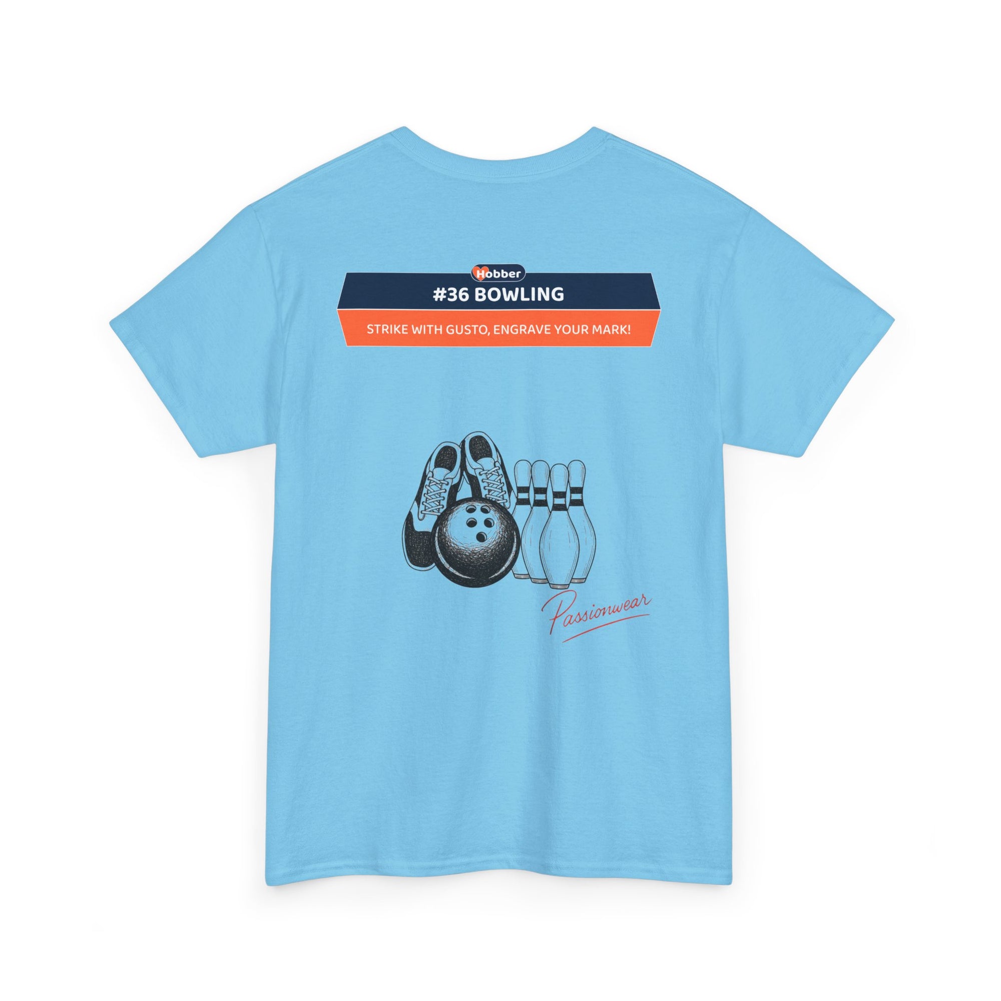 Hobber Unisex Sports & Adventure T-Shirt, #36 Bowling