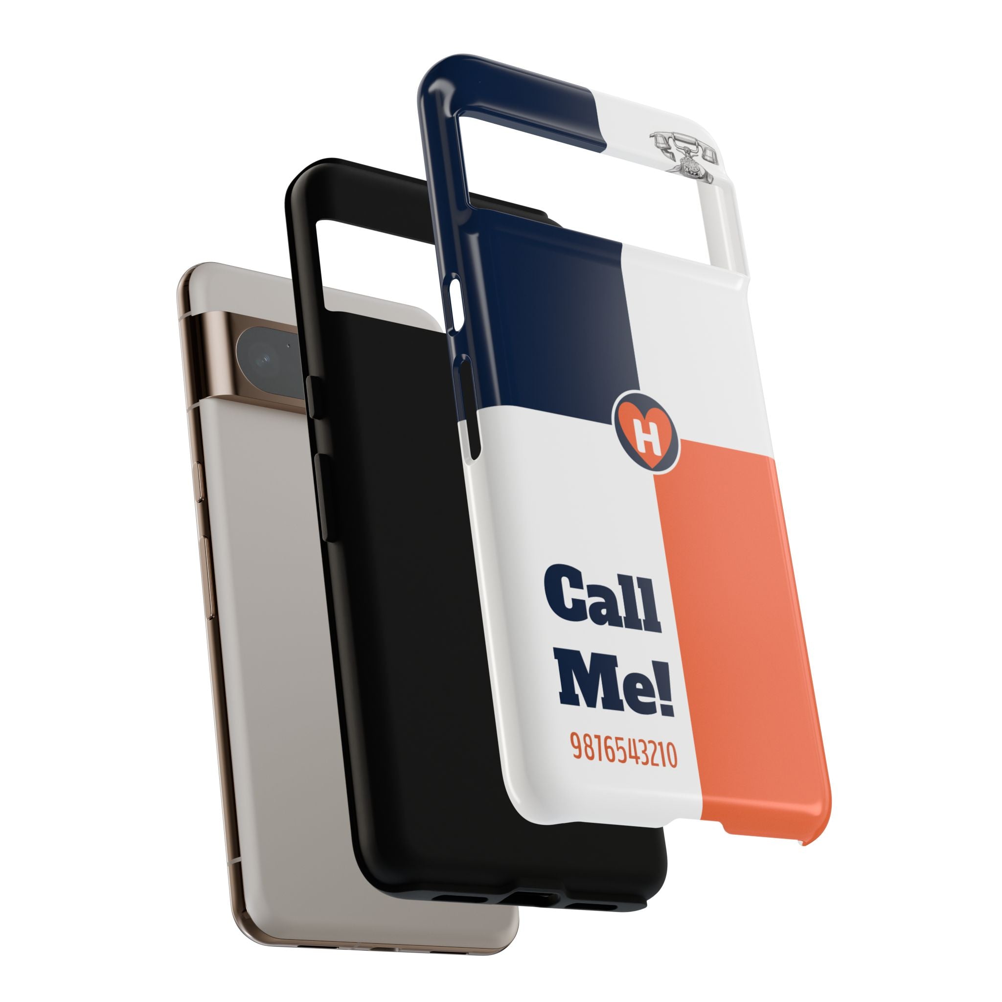 Hobber CallMe: Stylish Phone Case for Tough Protection, Customizable Cover, Durable Design
