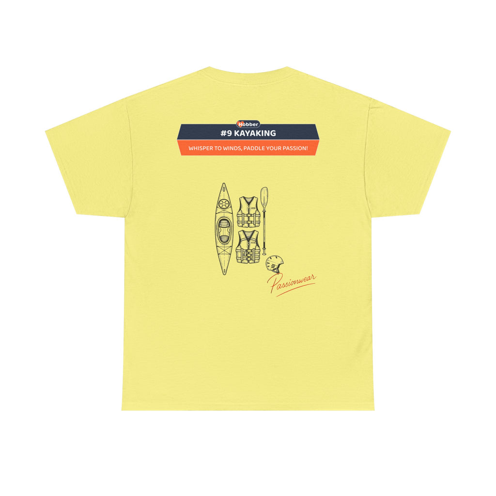 Hobber Unisex Sports & Adventure T-Shirt, #9 Kayaking