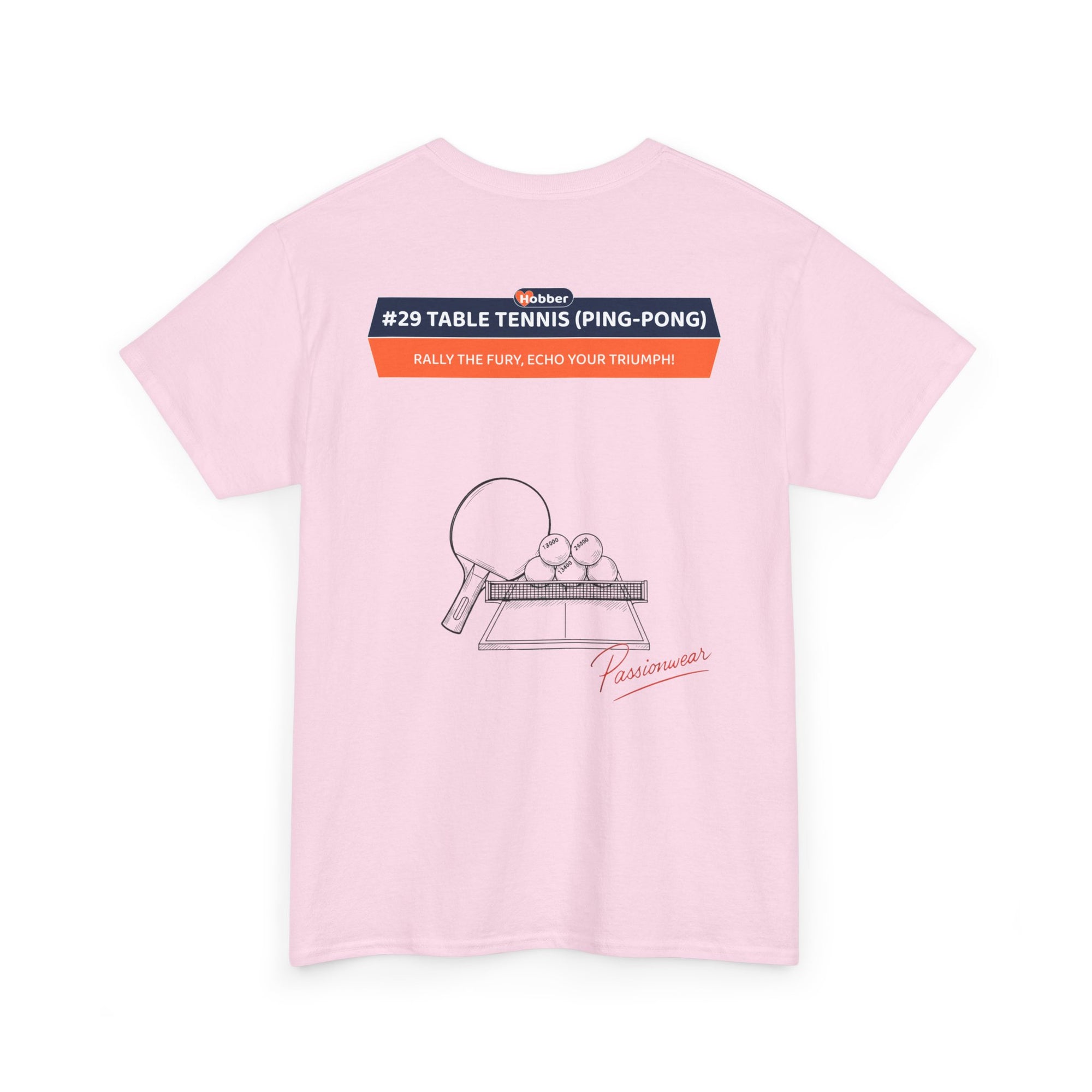 Hobber Unisex Sports & Adventure T-Shirt, #29 Table tennis (Ping-pong)