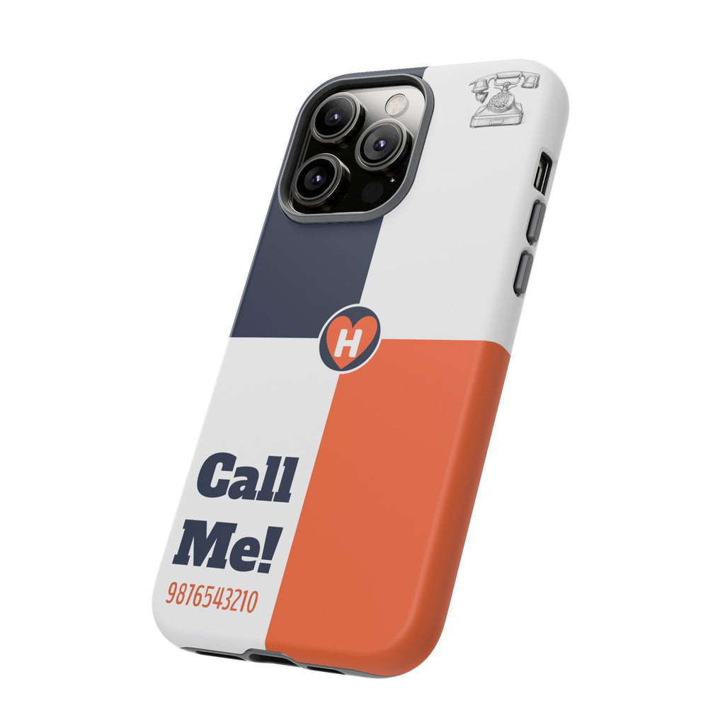 Hobber CallMe: Stylish Phone Case for Tough Protection, Customizable Cover, Durable Design