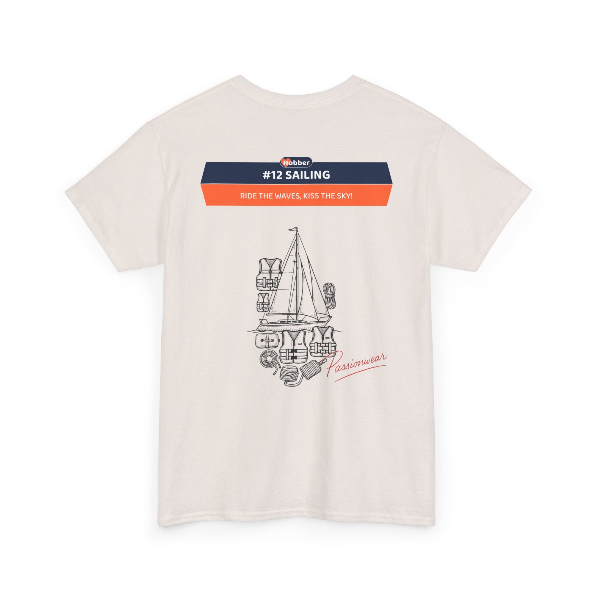Hobber Unisex Sports & Adventure T-Shirt, #12 Sailing