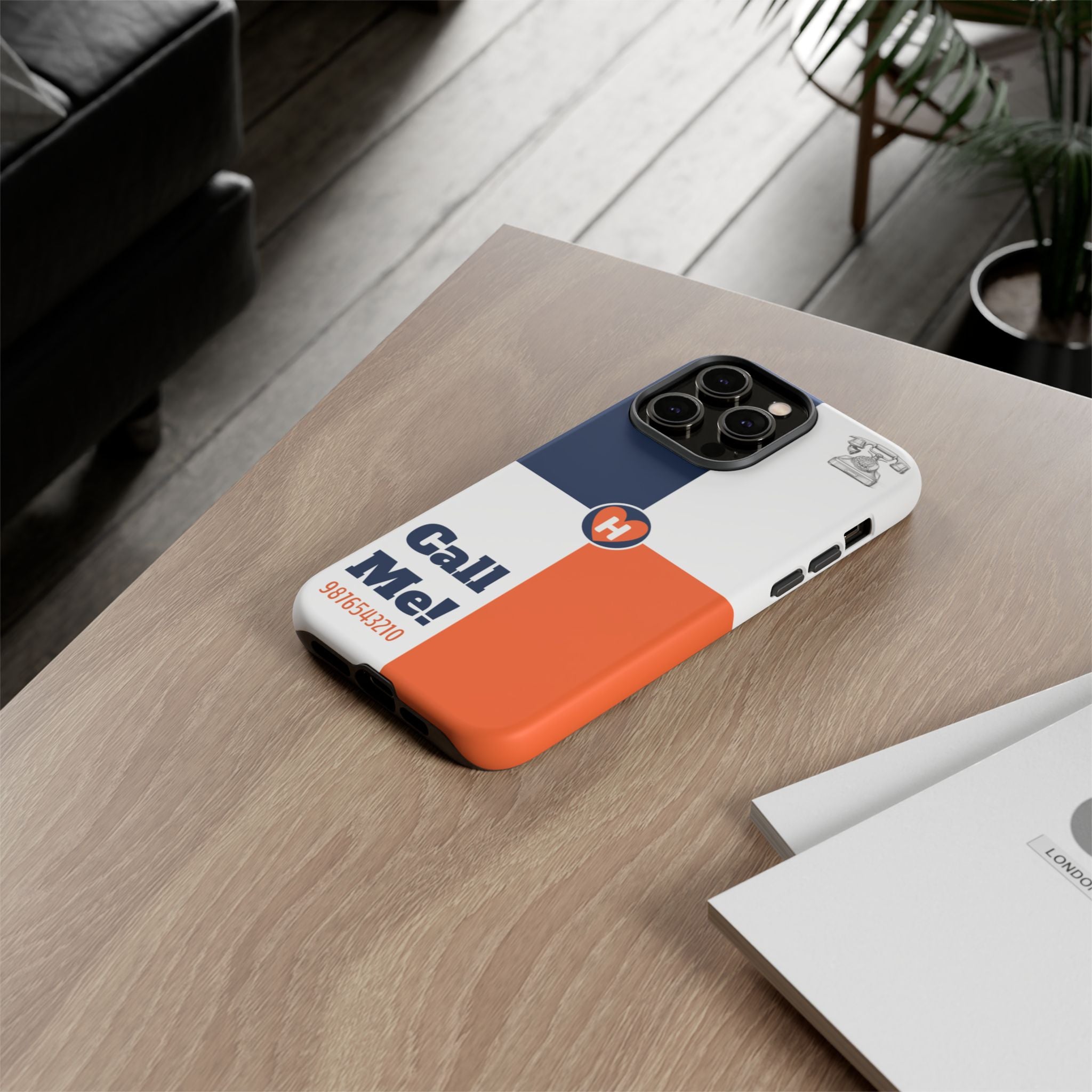 Hobber CallMe: Stylish Phone Case for Tough Protection, Customizable Cover, Durable Design