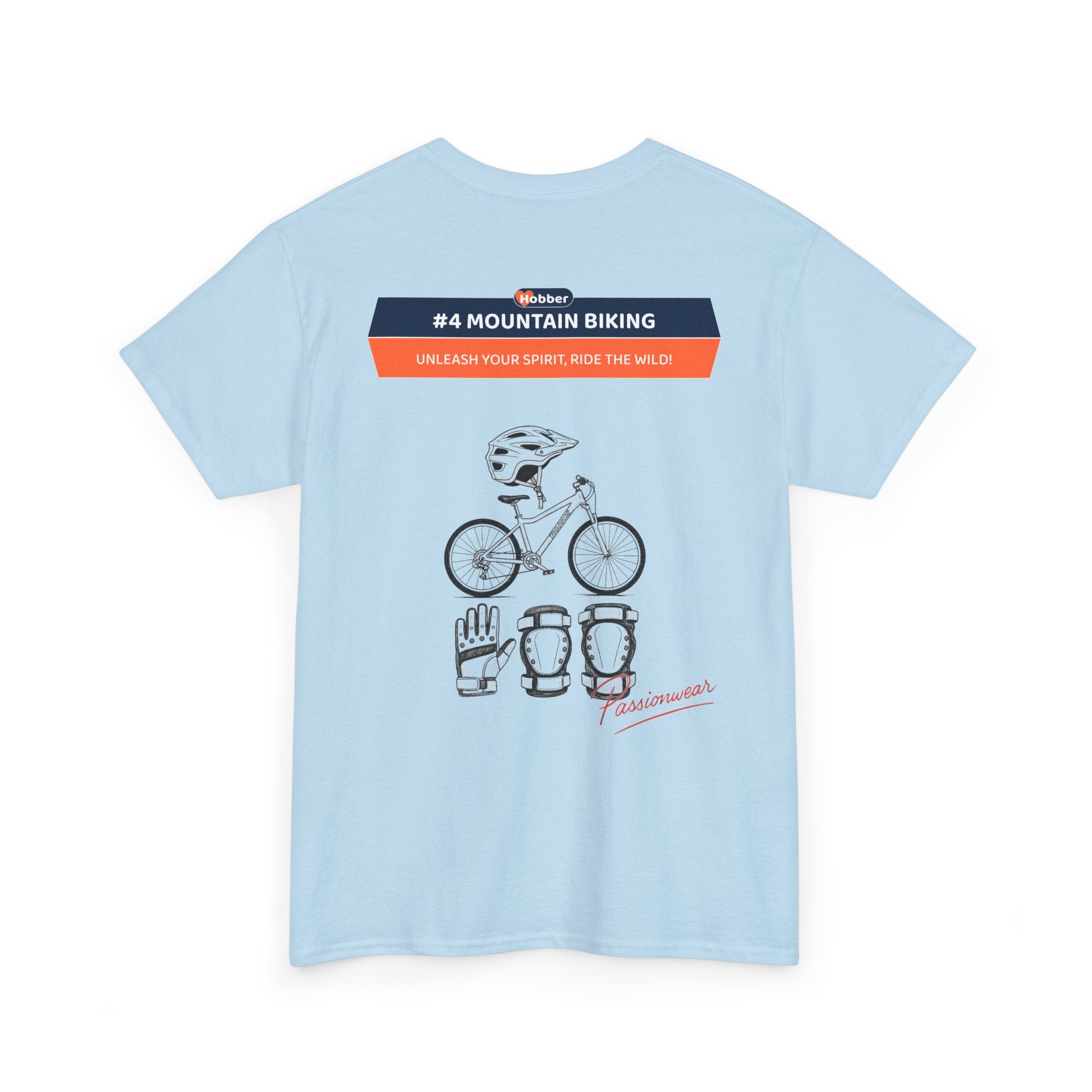 Hobber Mens Sports & Adventure T-Shirt, #4 Mountain biking