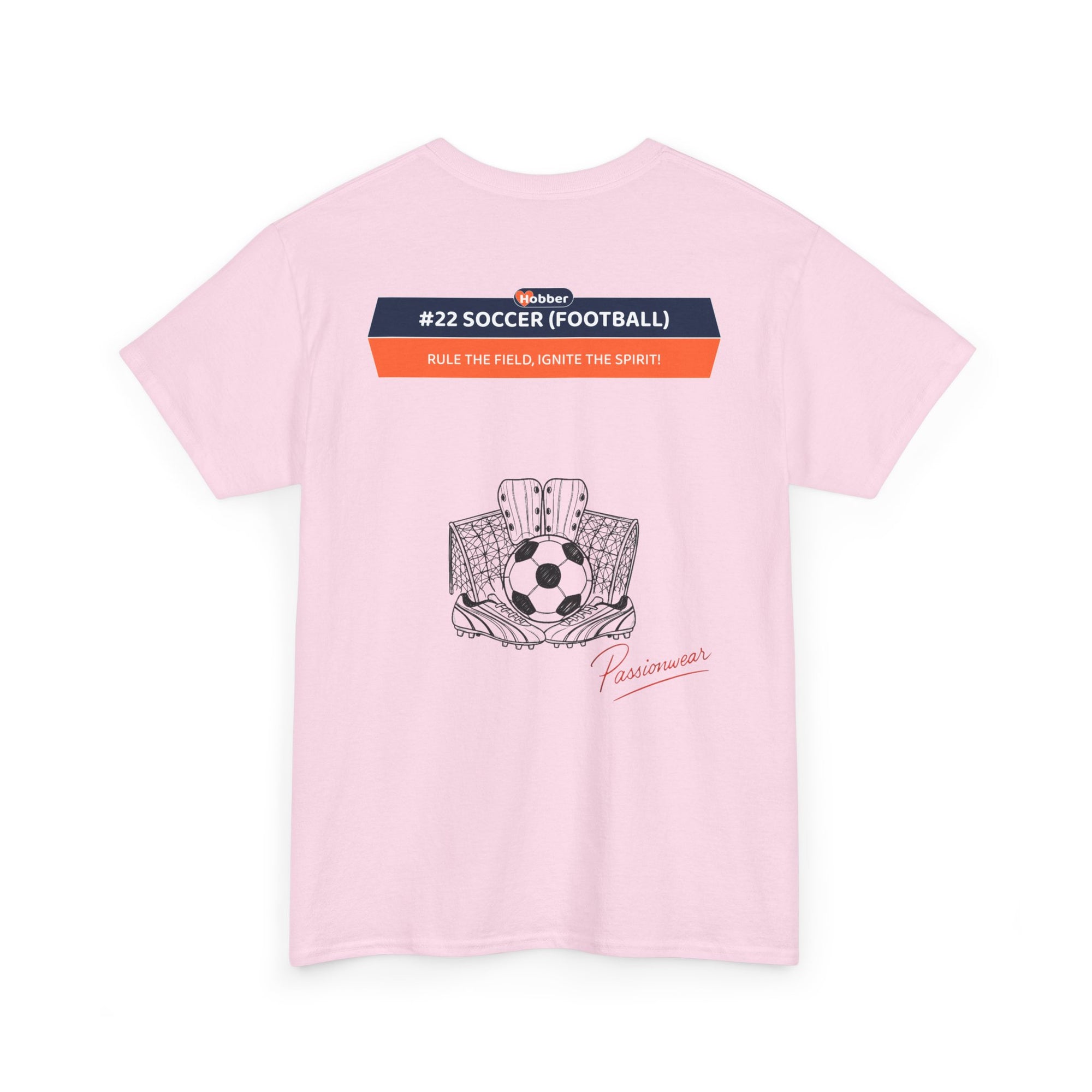 Hobber Mens Sports & Adventure T-Shirt, #22 Soccer (Football)