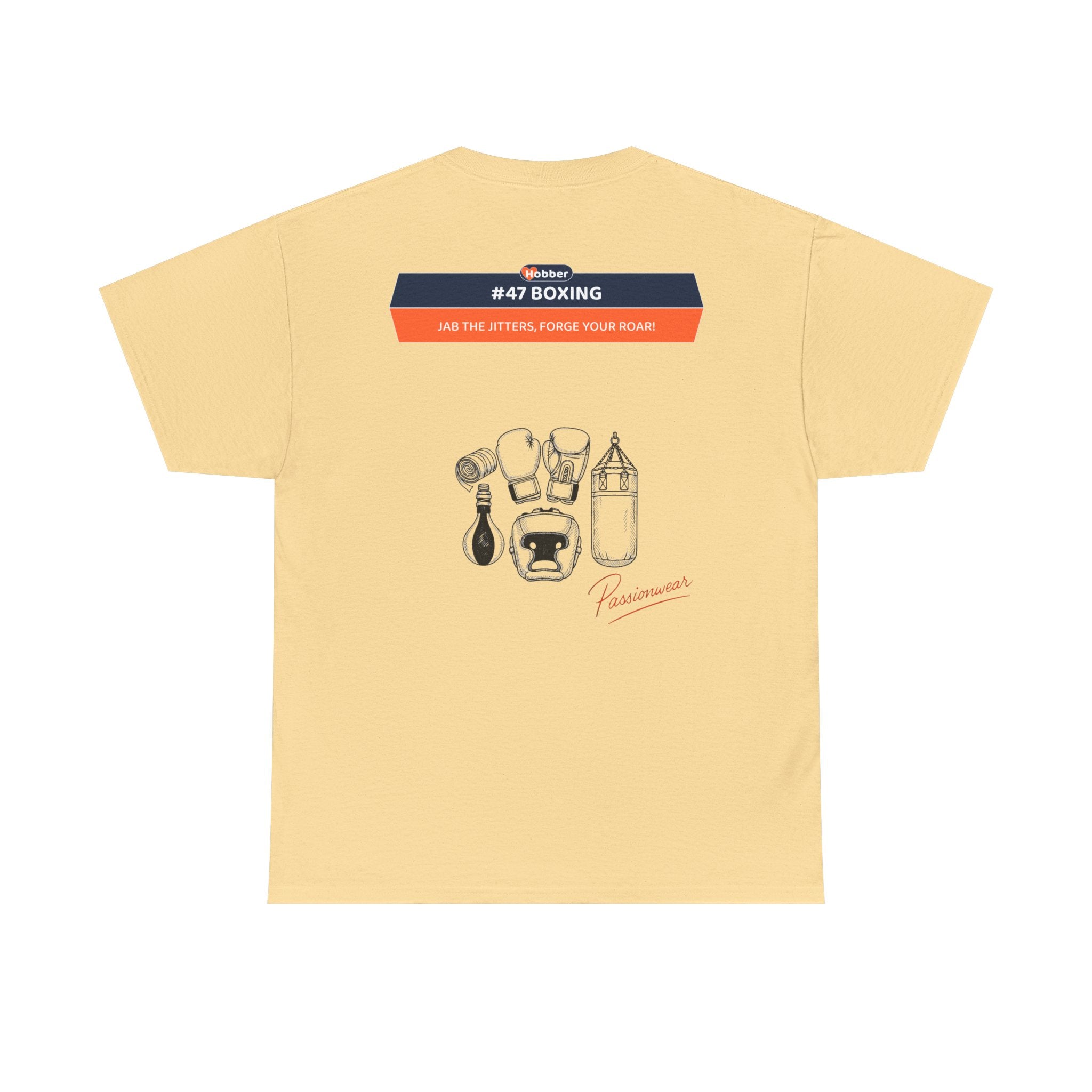 Hobber Mens Sports & Adventure T-Shirt, #47 Boxing