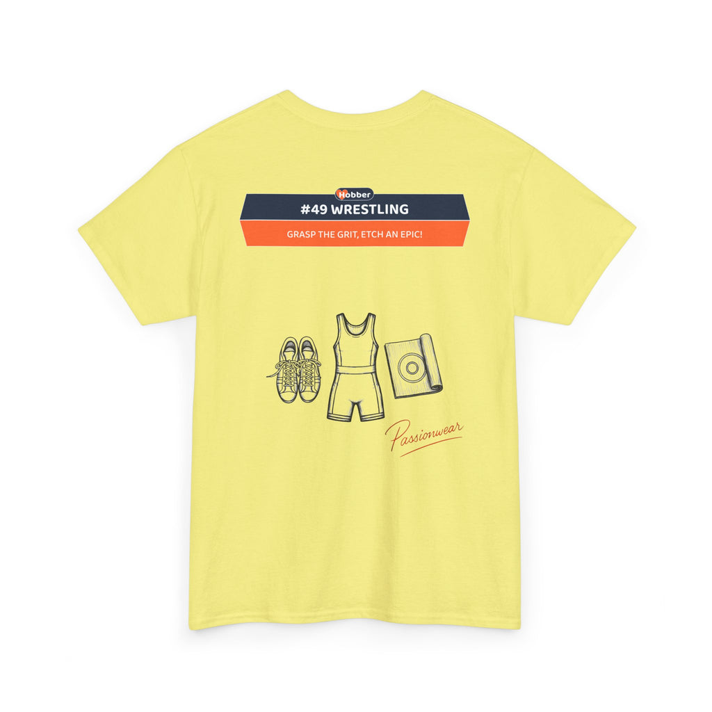 Hobber Mens Sports & Adventure T-Shirt, #49 Wrestling