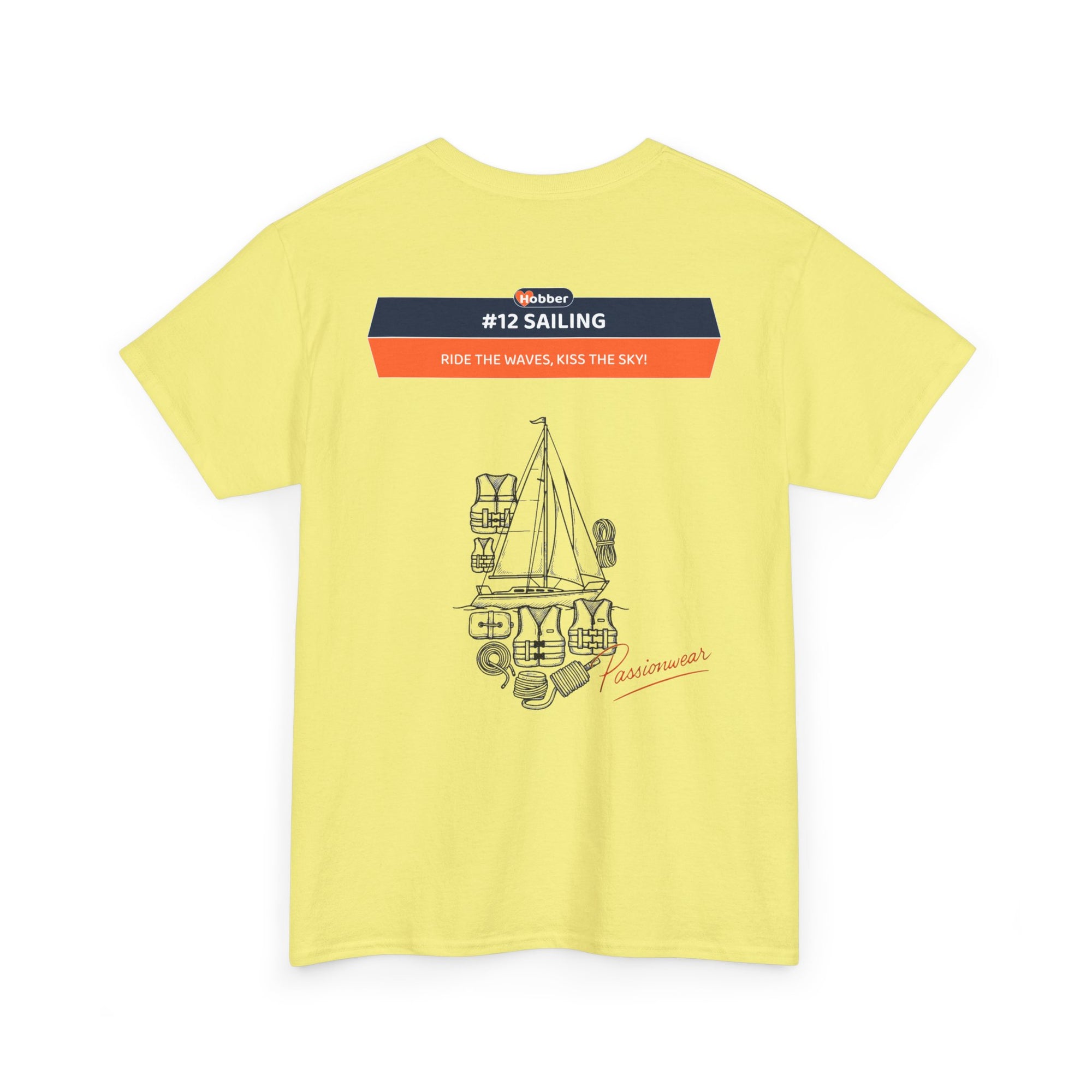 Hobber Unisex Sports & Adventure T-Shirt, #12 Sailing