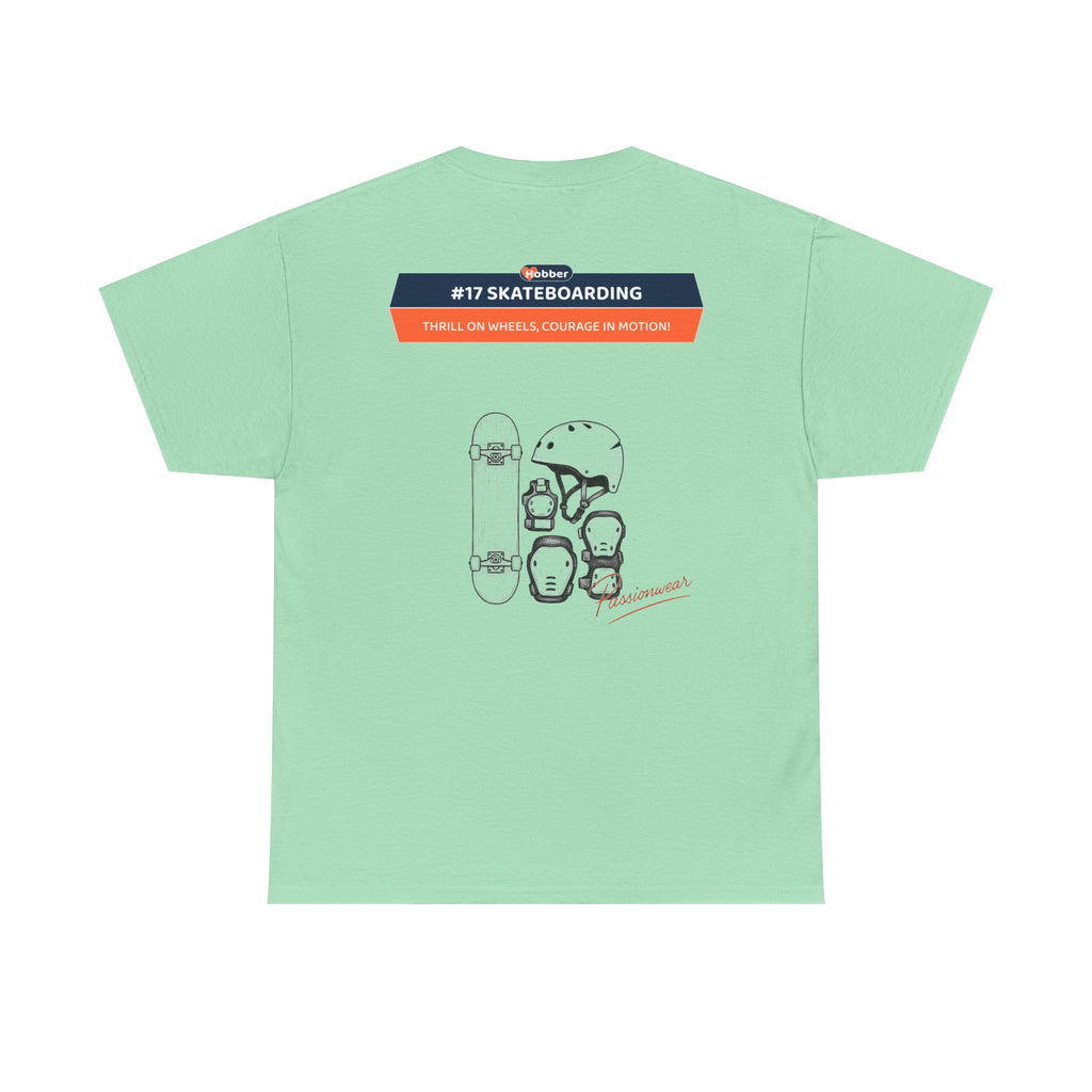 Hobber Mens Sports & Adventure T-Shirt, #17 Skateboarding