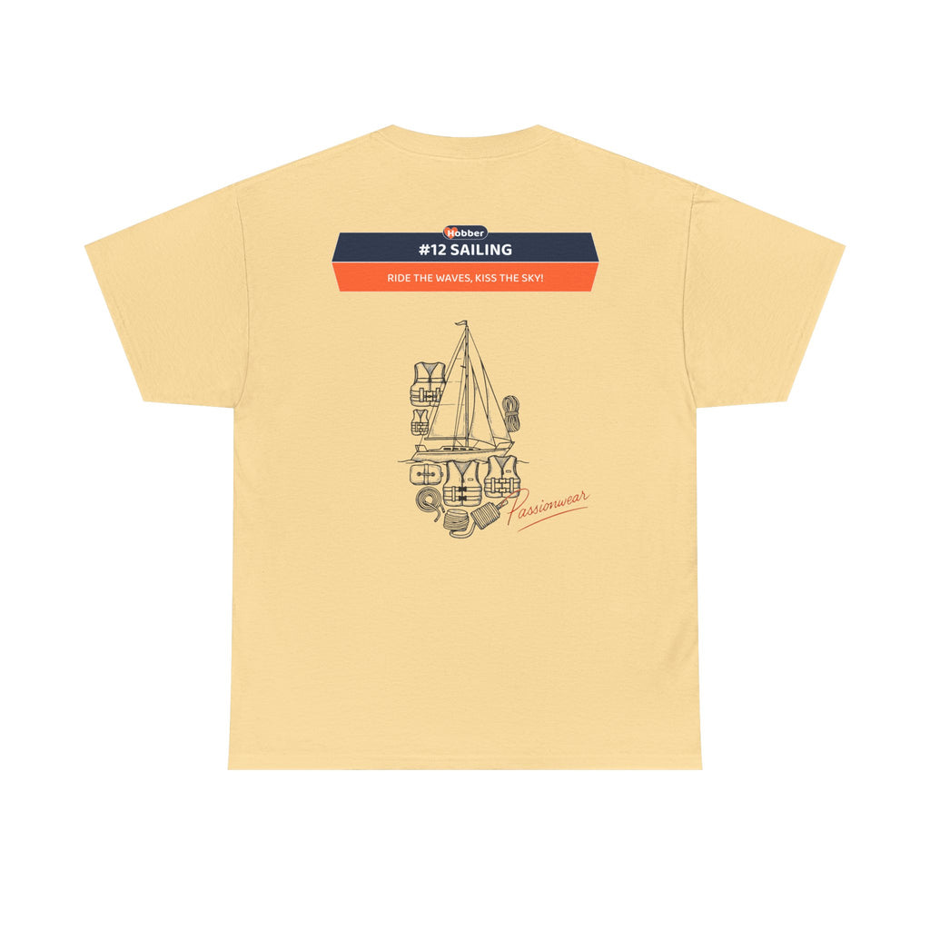 Hobber Unisex Sports & Adventure T-Shirt, #12 Sailing