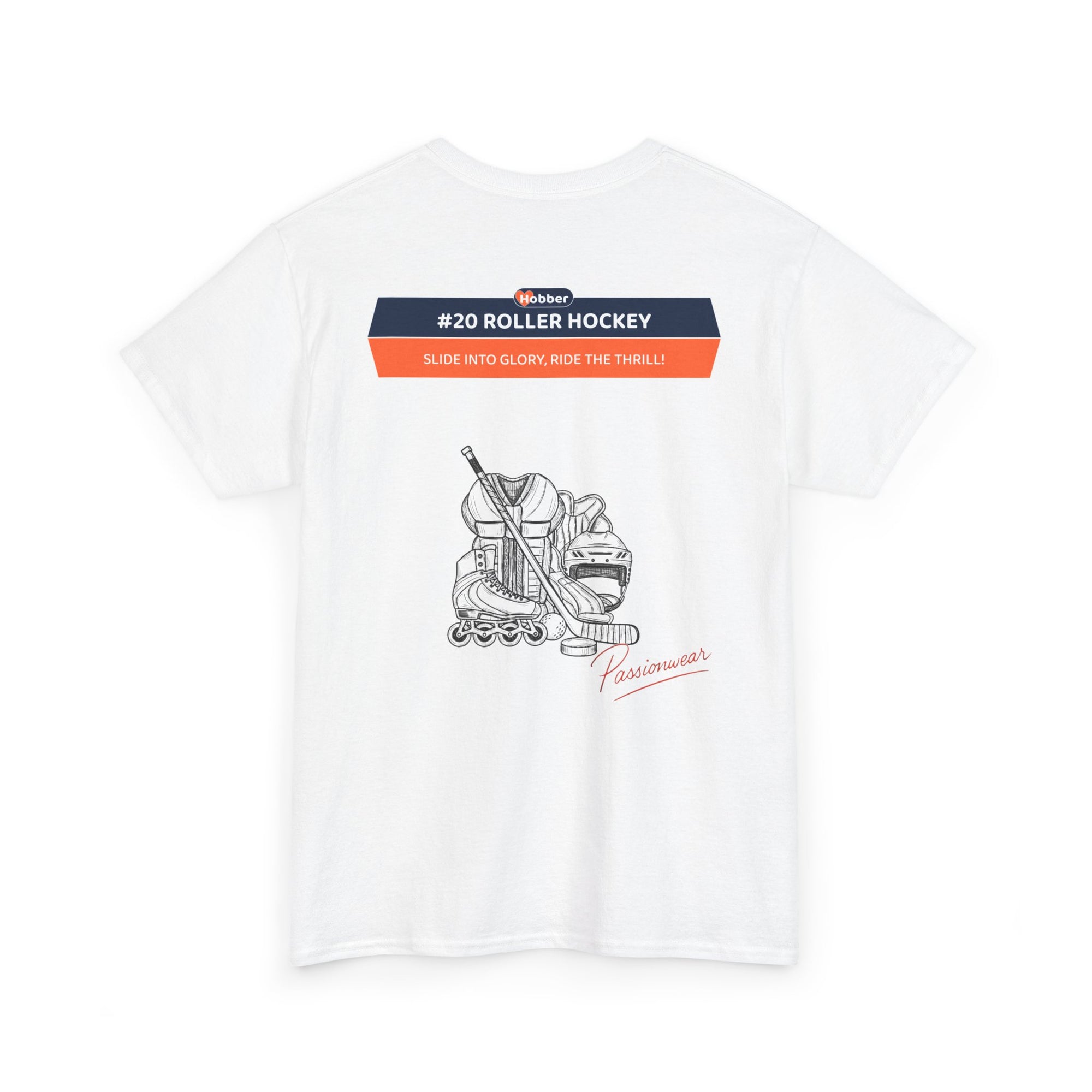 Hobber Mens Sports & Adventure T-Shirt, #20 Roller hockey