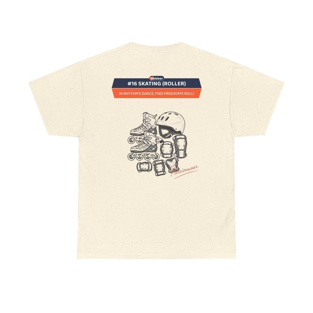 Hobber Unisex Sports & Adventure T-Shirt, #16 Skating (Roller)