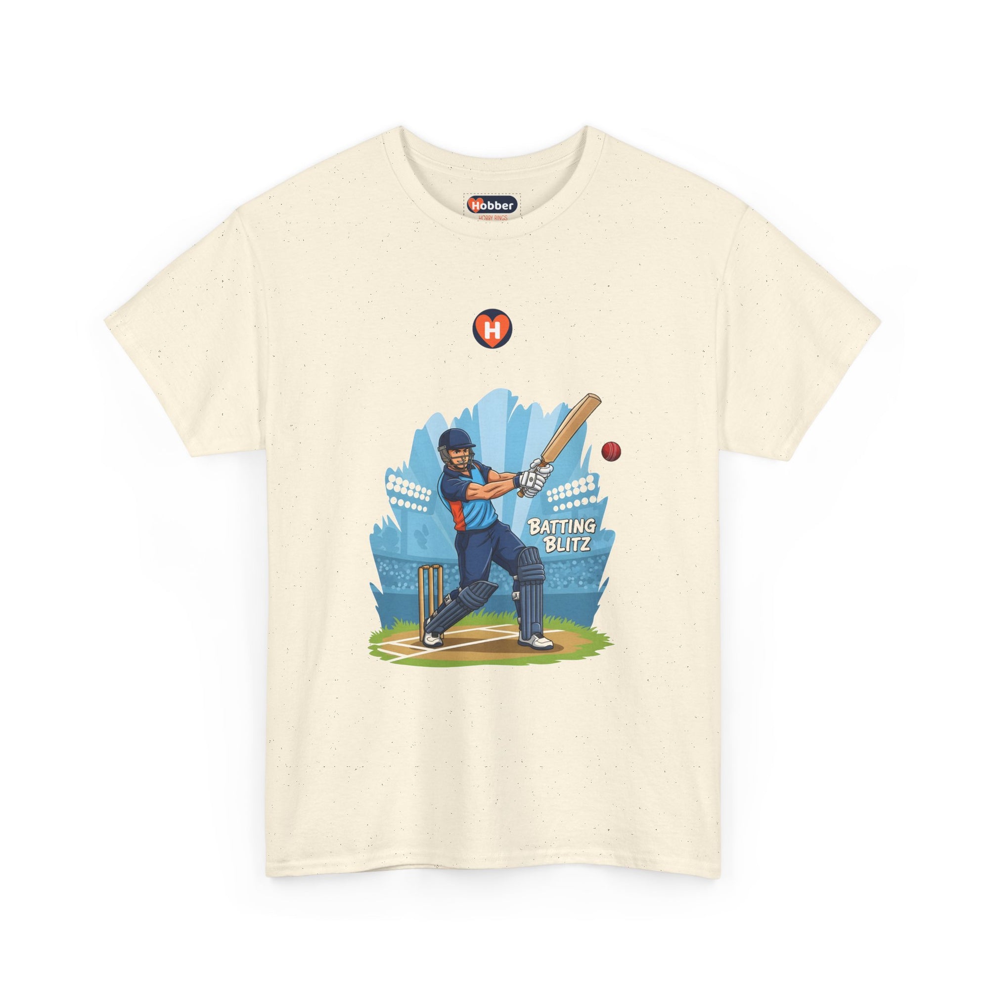 Hobber Mens Sports & Adventure T-Shirt, #25 Cricket