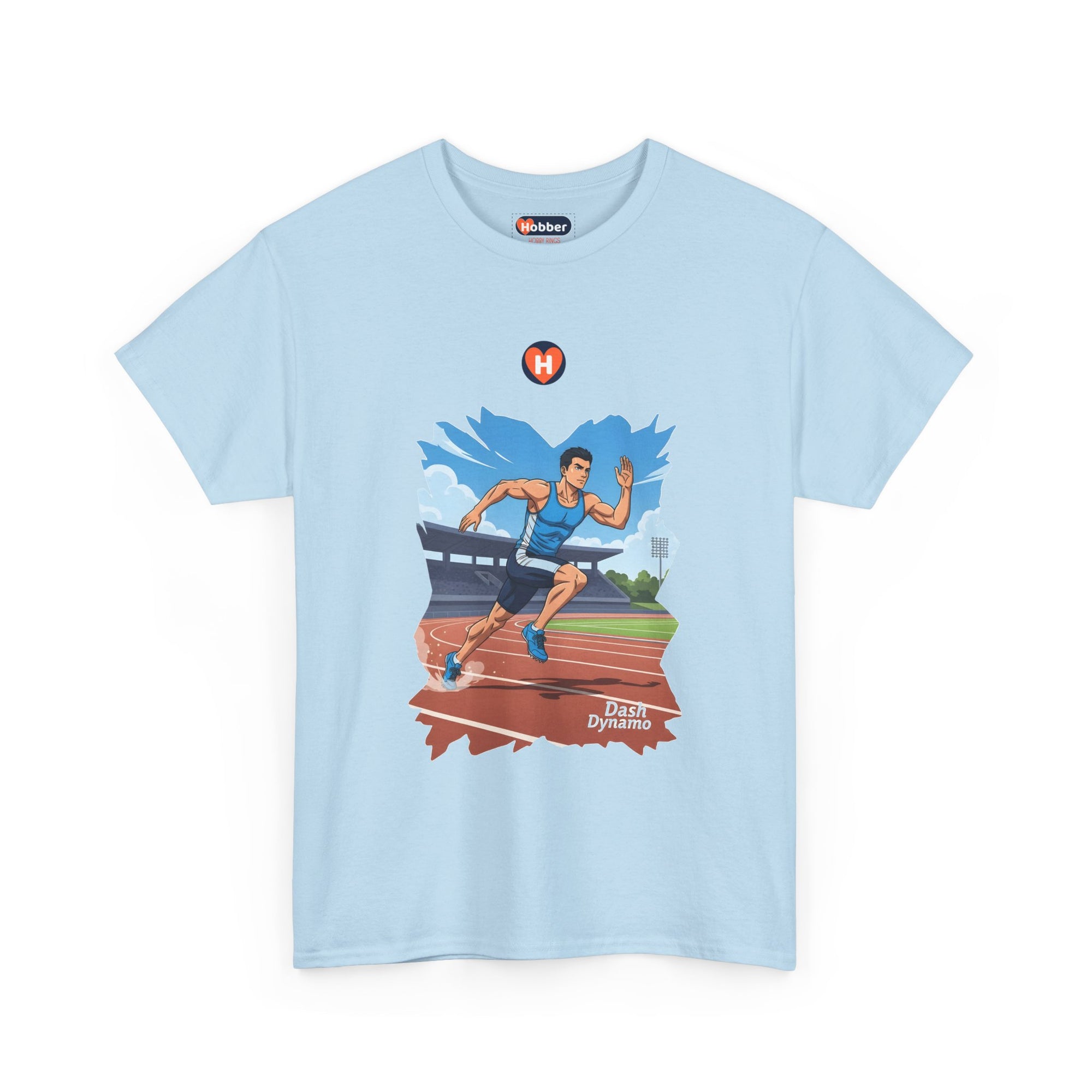 Hobber Mens Sports & Adventure T-Shirt, #38 Sprinting