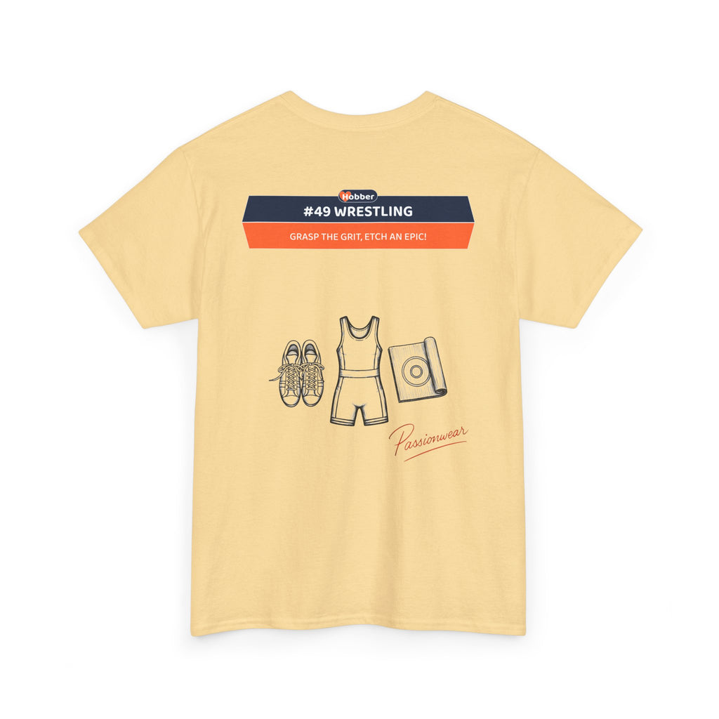 Hobber Mens Sports & Adventure T-Shirt, #49 Wrestling