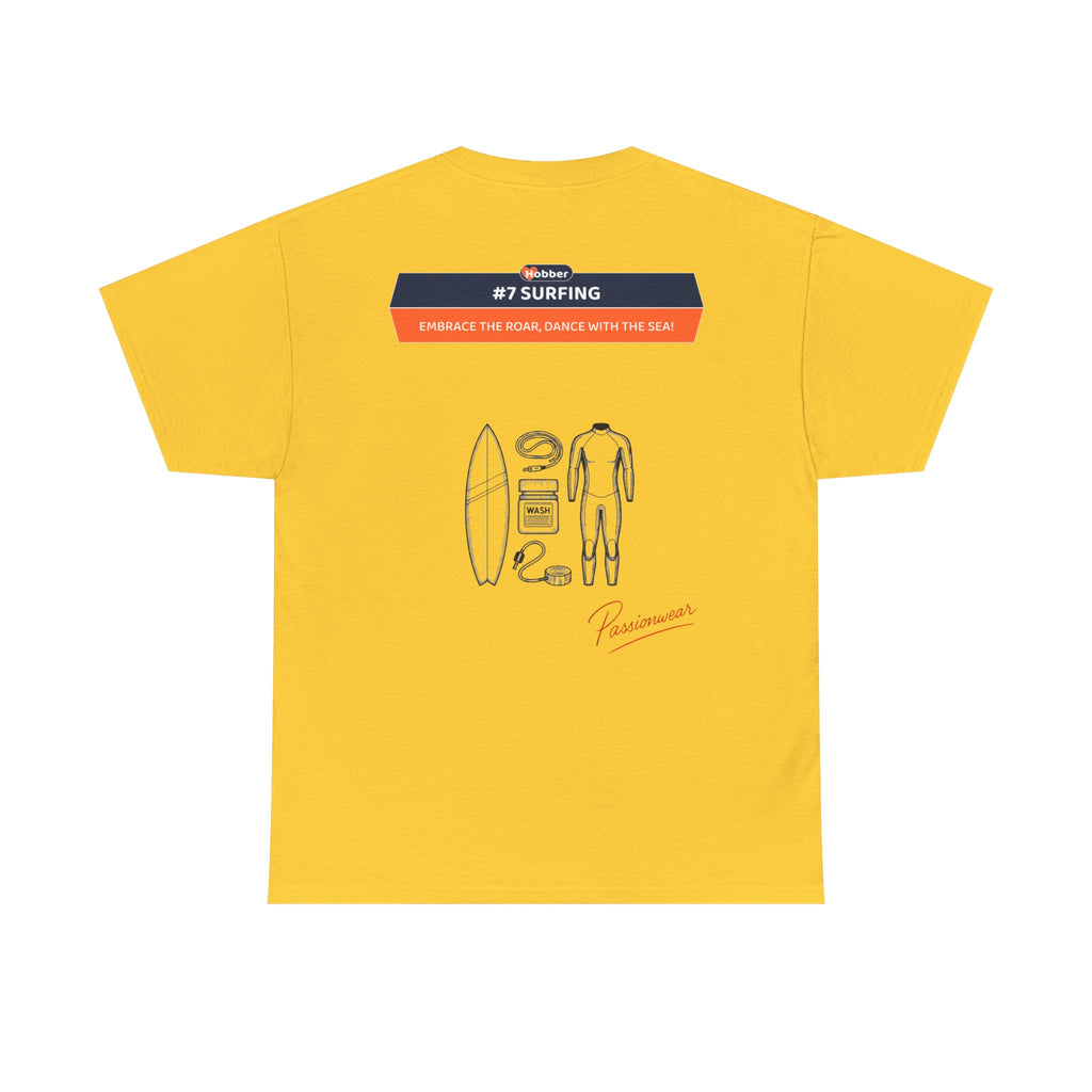 Hobber Mens Sports & Adventure T-Shirt, #7 Surfing