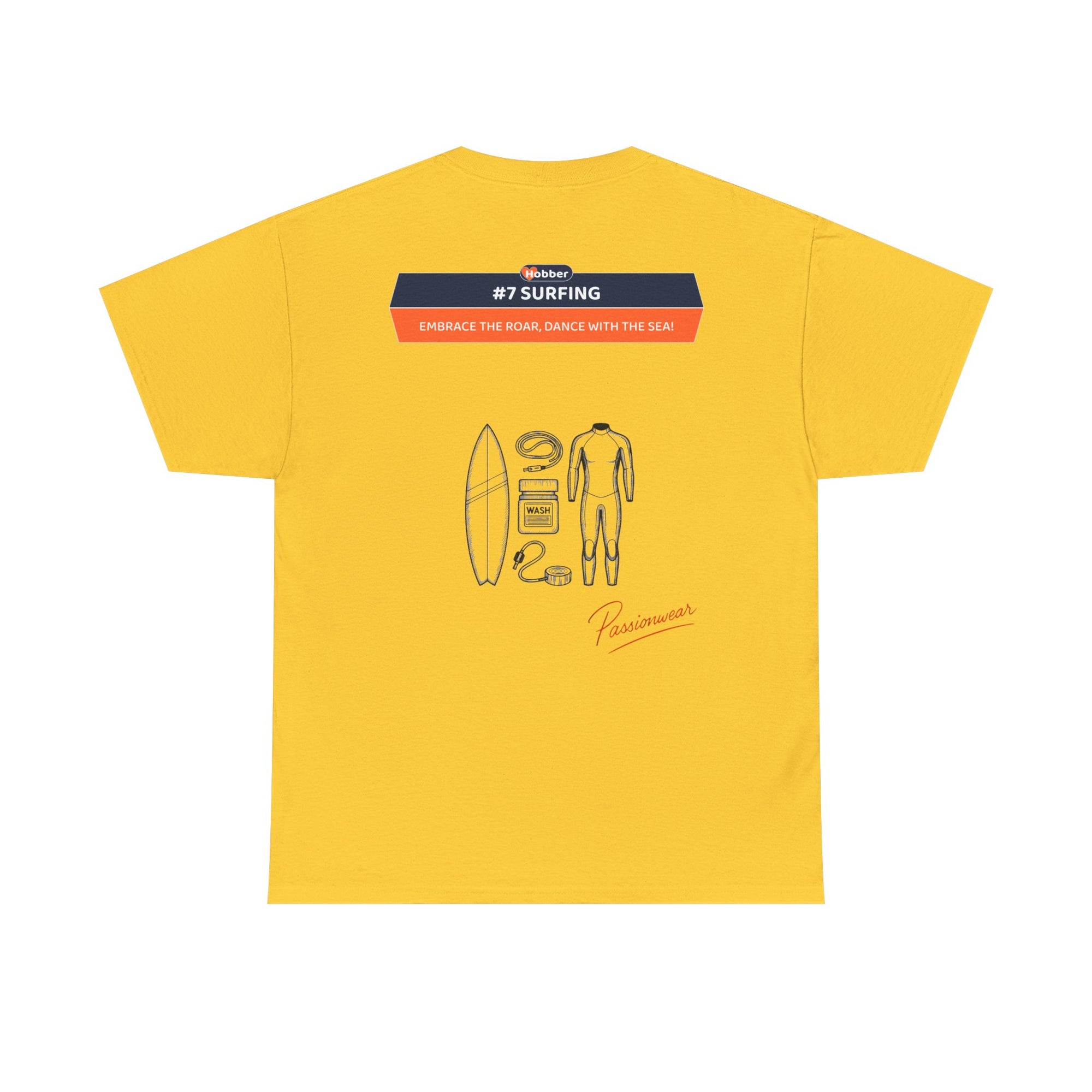 Hobber Mens Sports & Adventure T-Shirt, #7 Surfing