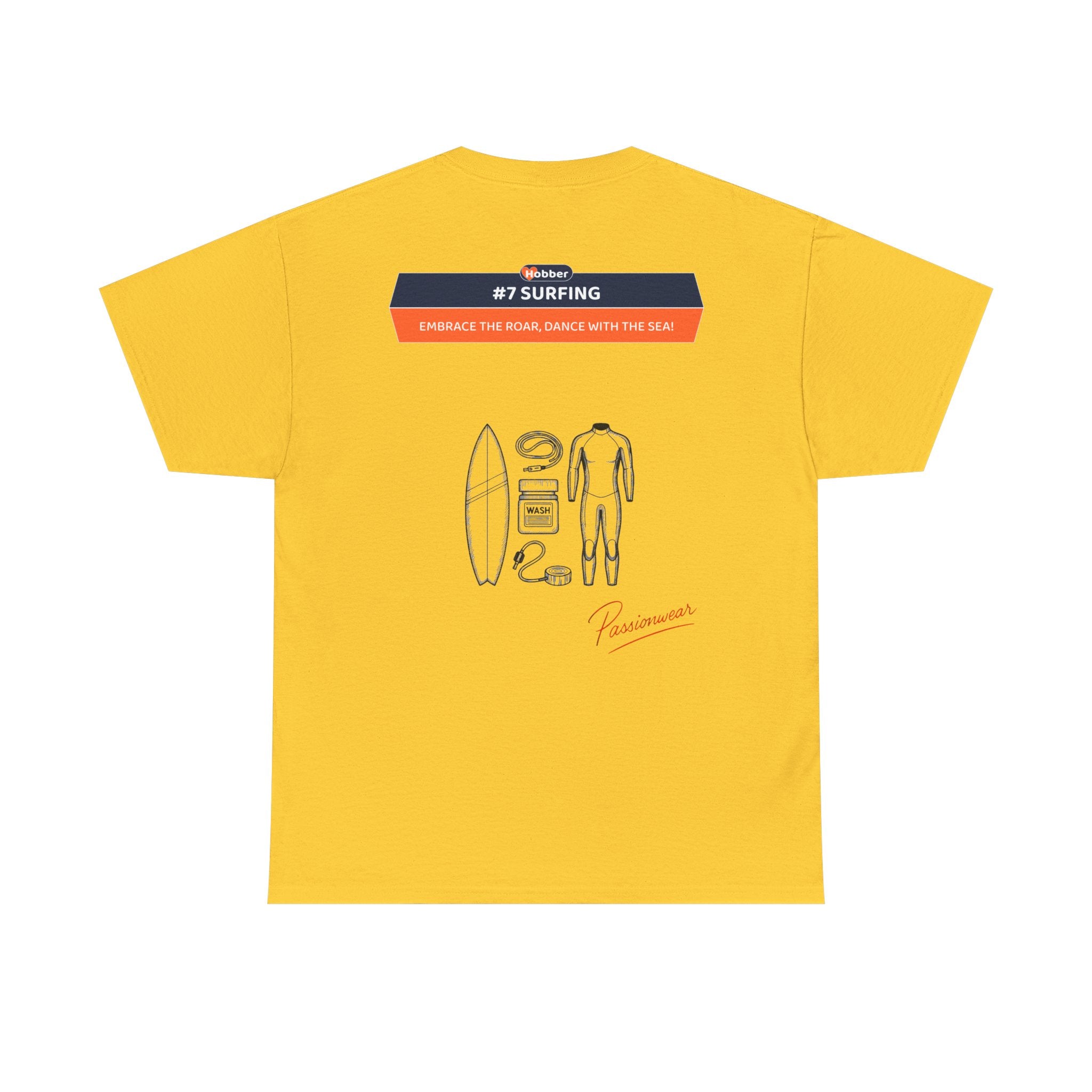 Hobber Mens Sports & Adventure T-Shirt, #7 Surfing