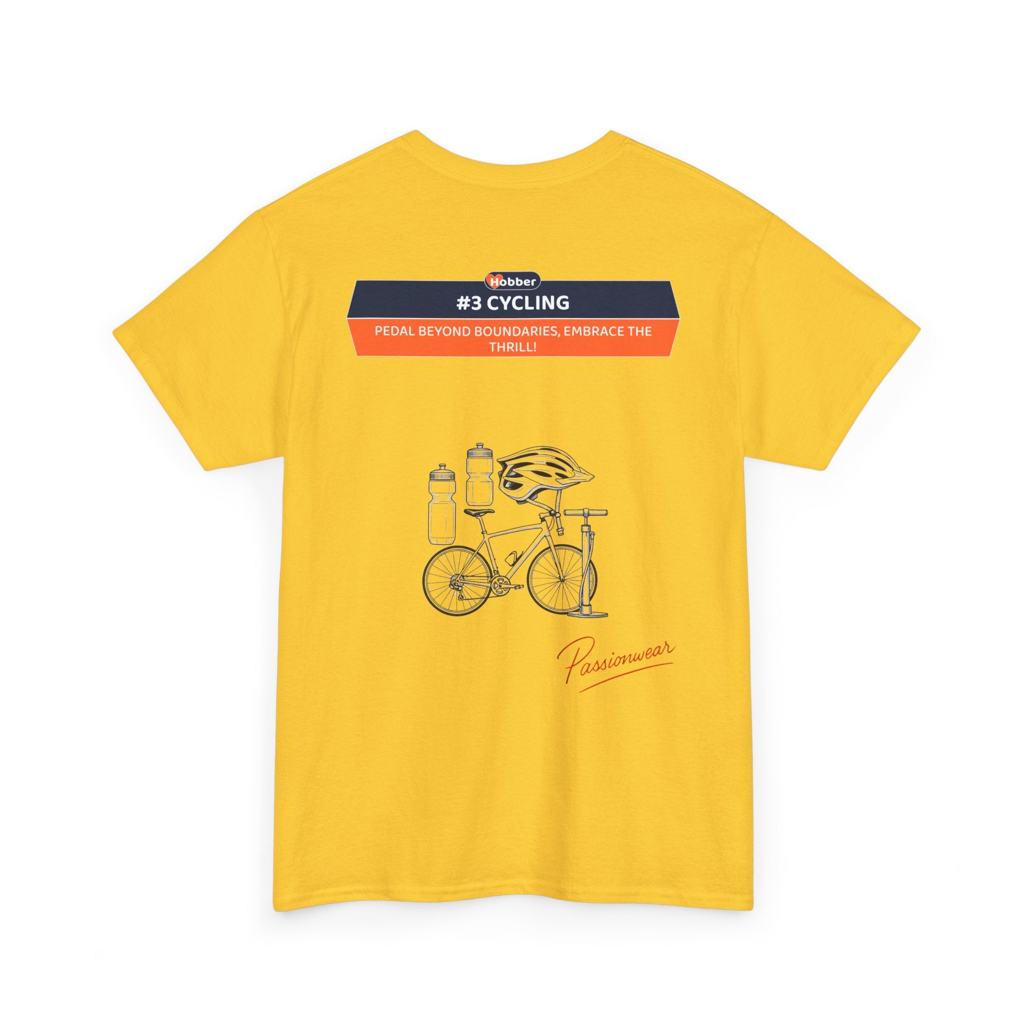 Hobber Unisex Sports & Adventure T-Shirt, #3 Cycling