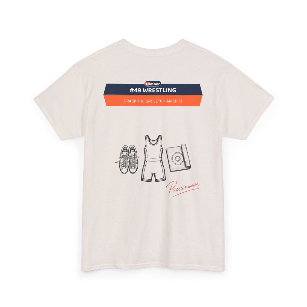 Hobber Mens Sports & Adventure T-Shirt, #49 Wrestling