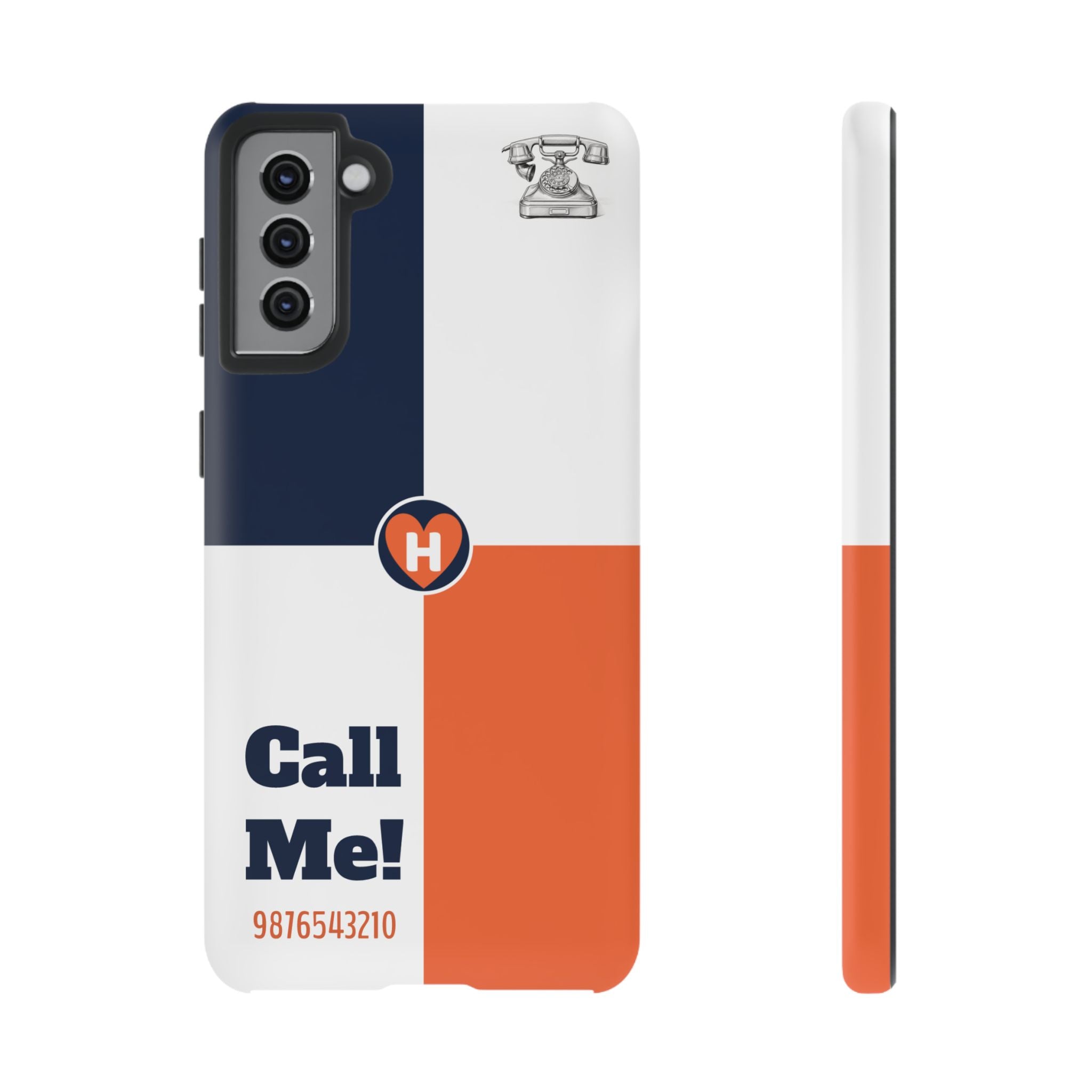 Hobber CallMe: Stylish Phone Case for Tough Protection, Customizable Cover, Durable Design