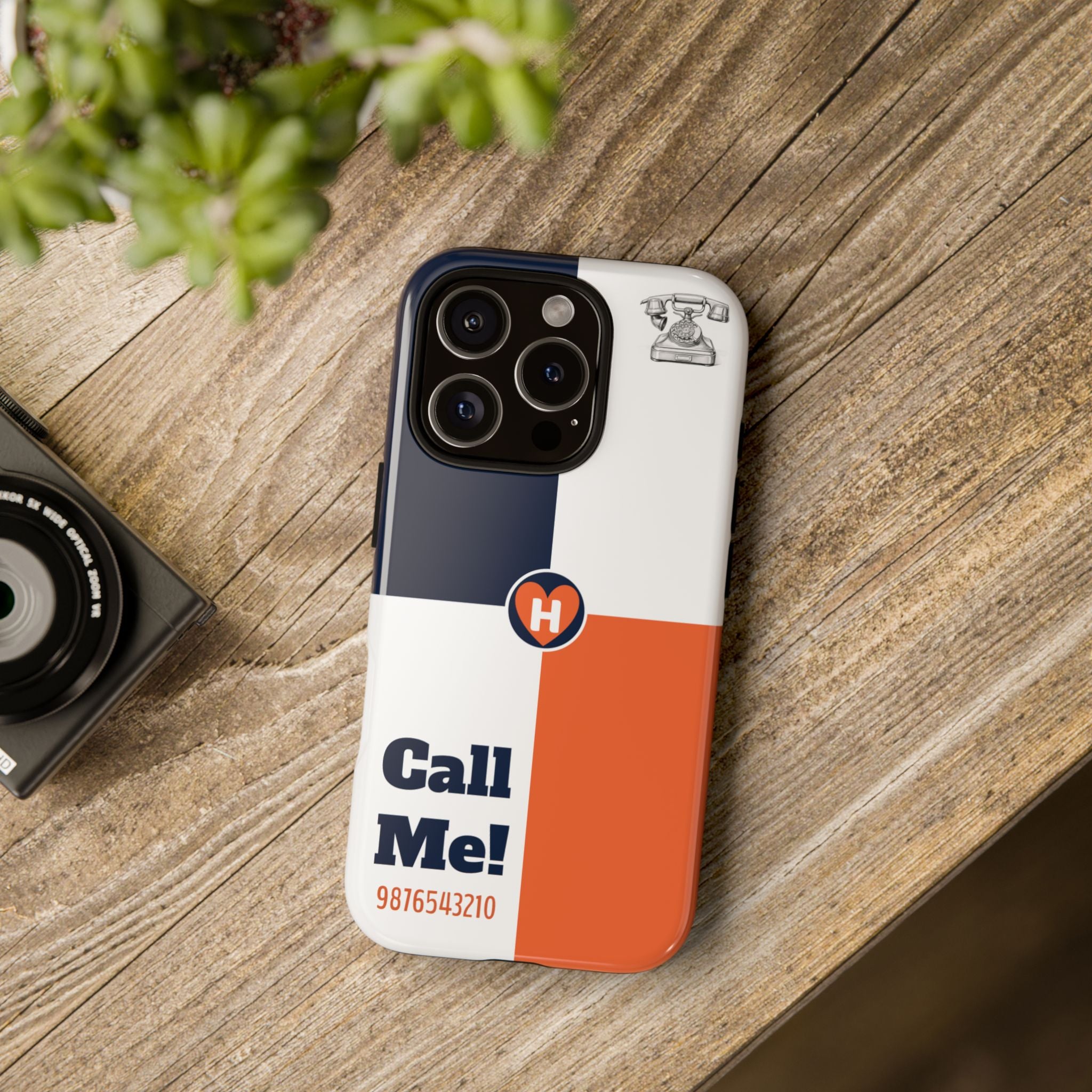 Hobber CallMe: Stylish Phone Case for Tough Protection, Customizable Cover, Durable Design
