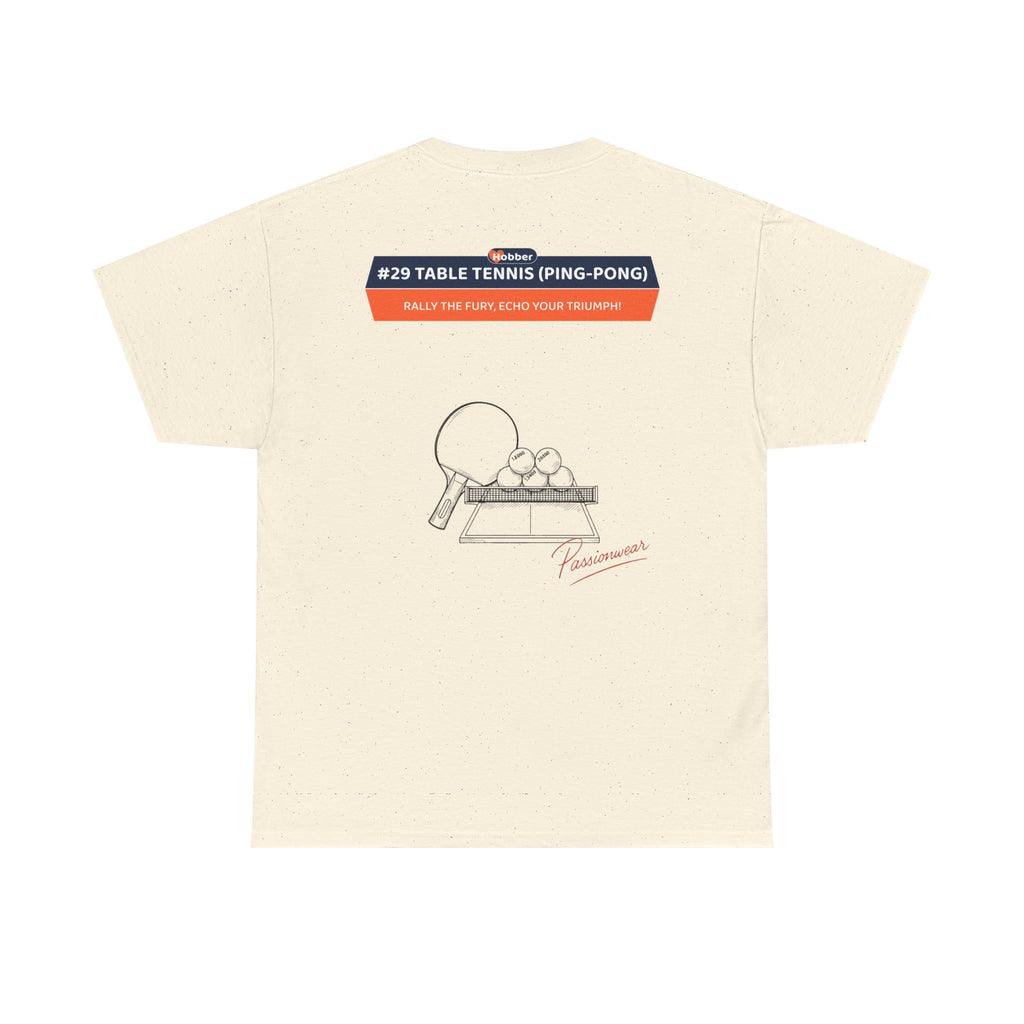 Hobber Unisex Sports & Adventure T-Shirt, #29 Table tennis (Ping-pong)