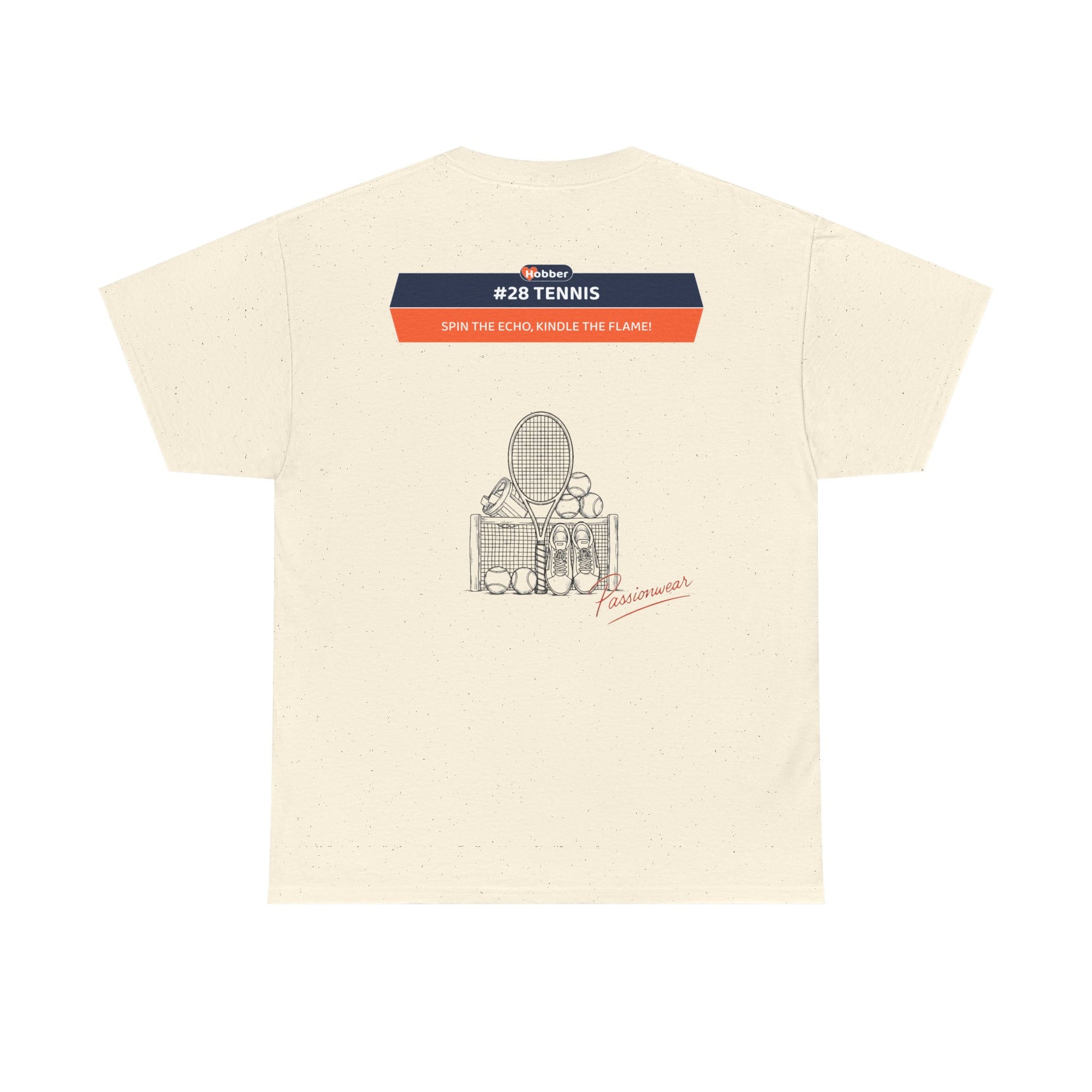 Hobber Unisex Sports & Adventure T-Shirt, #28 Tennis