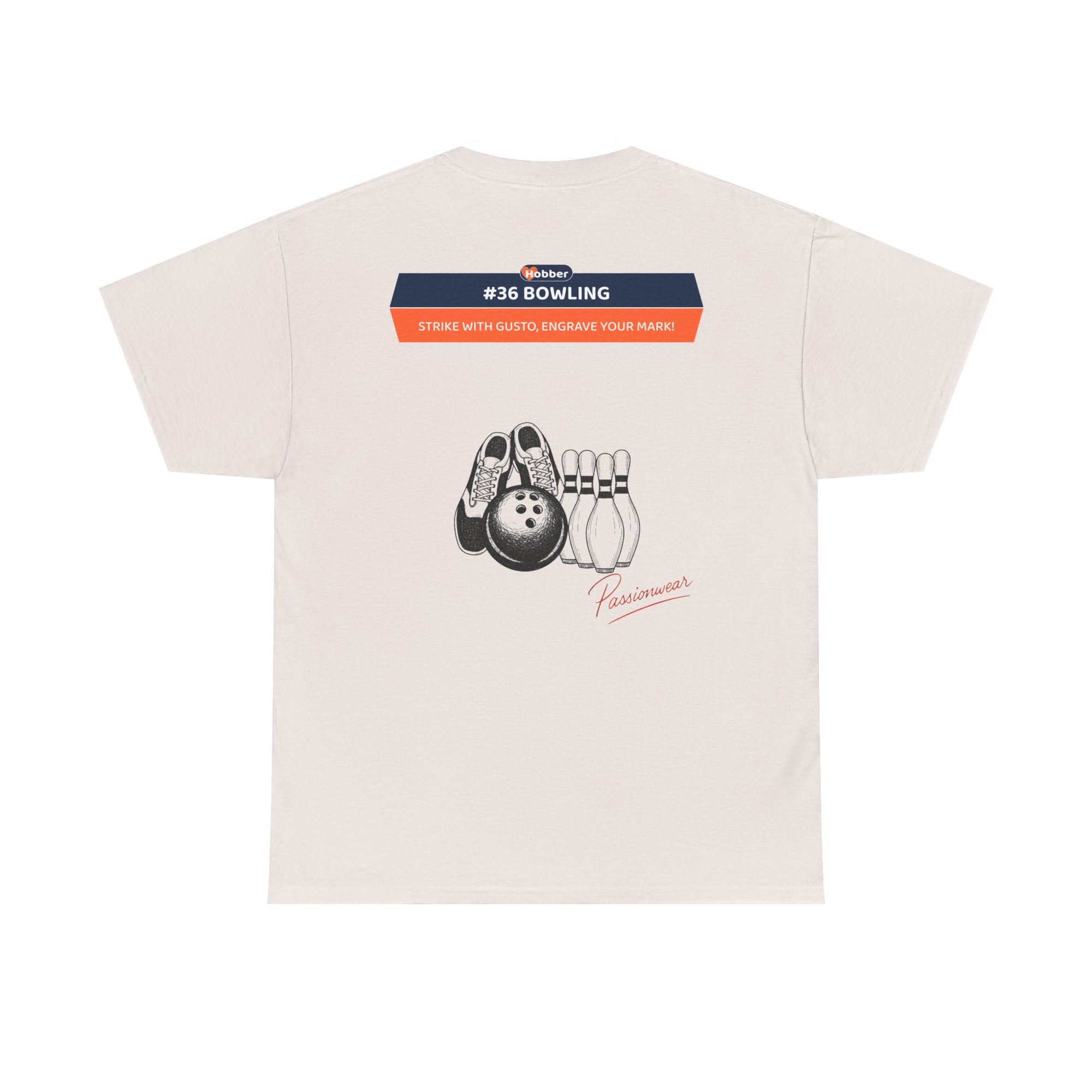 Hobber Unisex Sports & Adventure T-Shirt, #36 Bowling